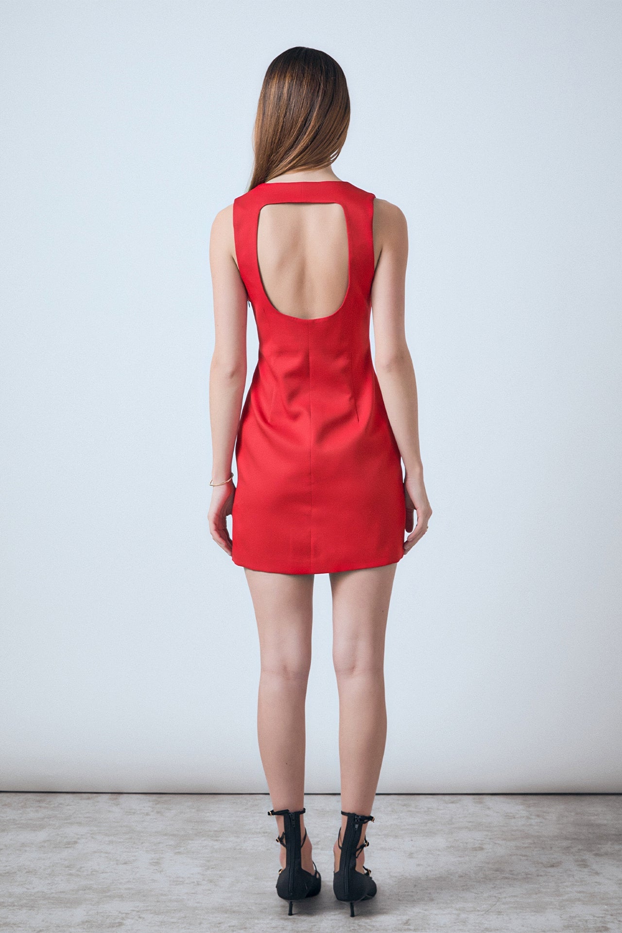 ENDLESS ROSE - Structured Mini Dress - DRESSES available at Objectrare