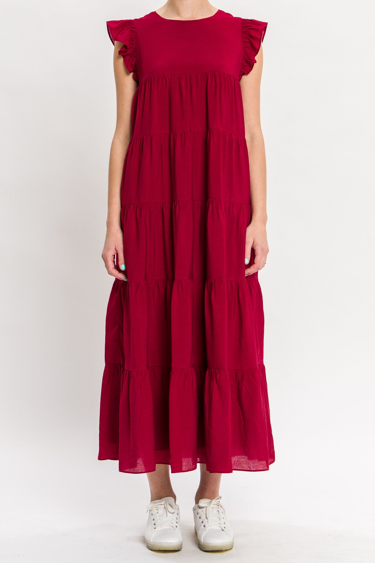 ENGLISH FACTORY - Tiered Maxi Dress - DRESSES available at Objectrare