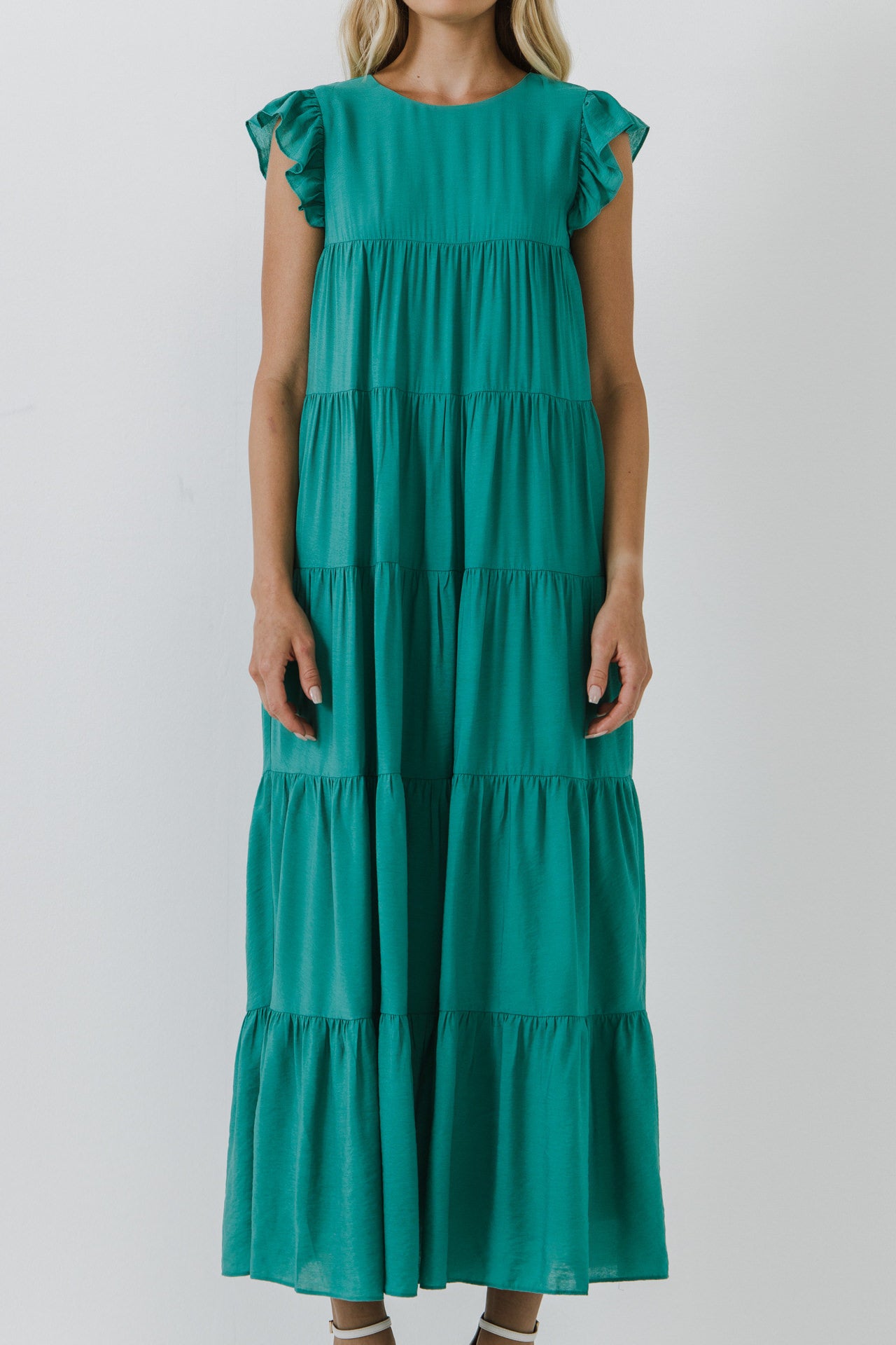 ENGLISH FACTORY - Tiered Maxi Dress - DRESSES available at Objectrare