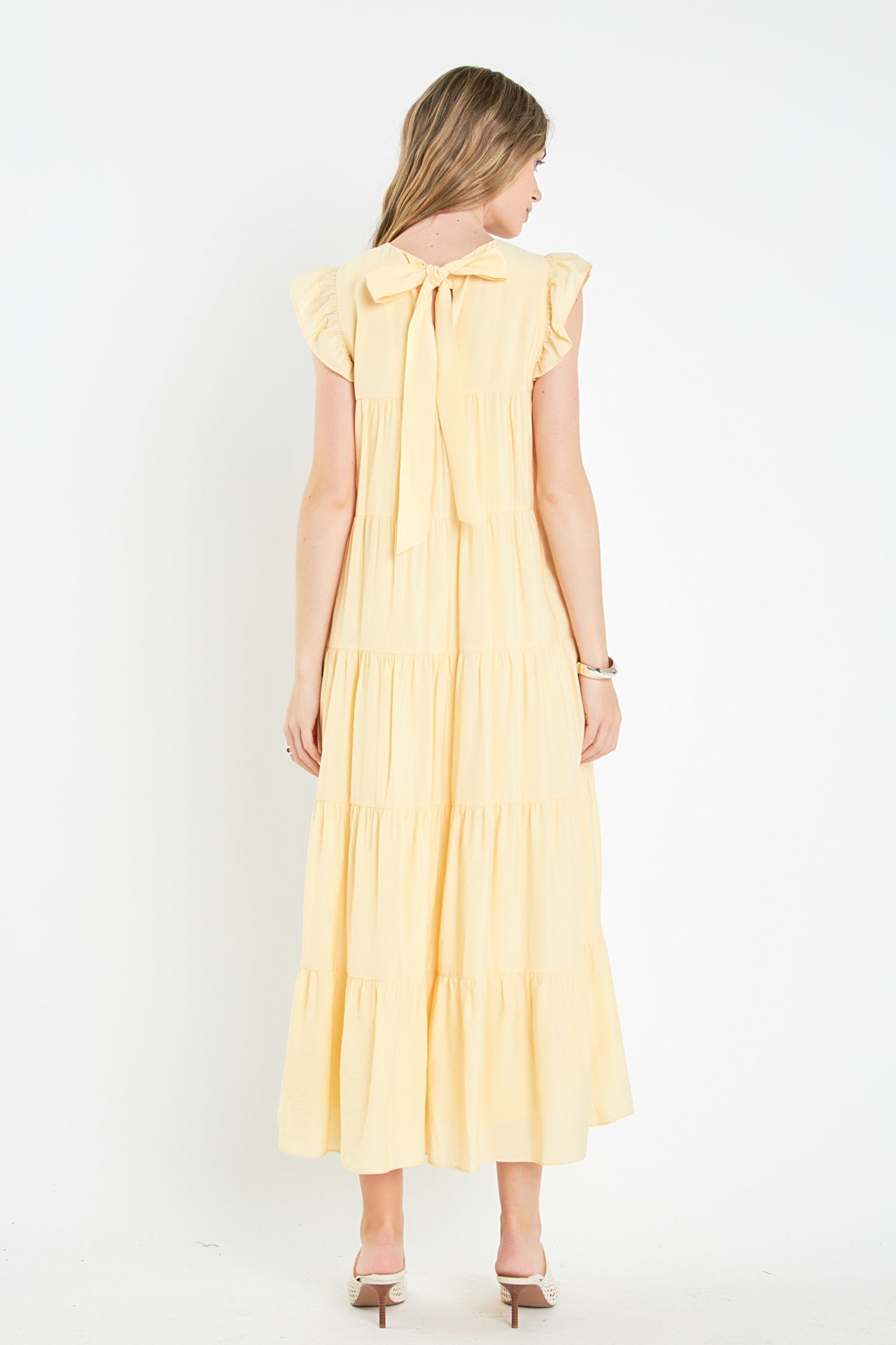 ENGLISH FACTORY - Tiered Maxi Dress - DRESSES available at Objectrare