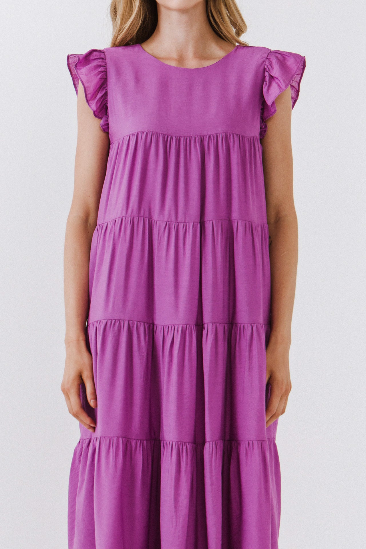 ENGLISH FACTORY - Tiered Maxi Dress - DRESSES available at Objectrare