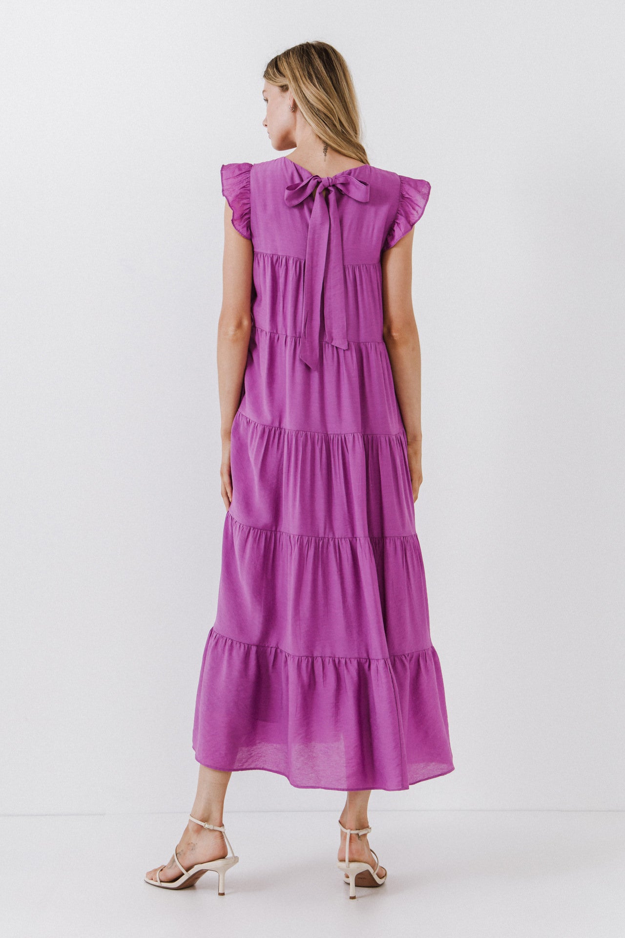 ENGLISH FACTORY - Tiered Maxi Dress - DRESSES available at Objectrare