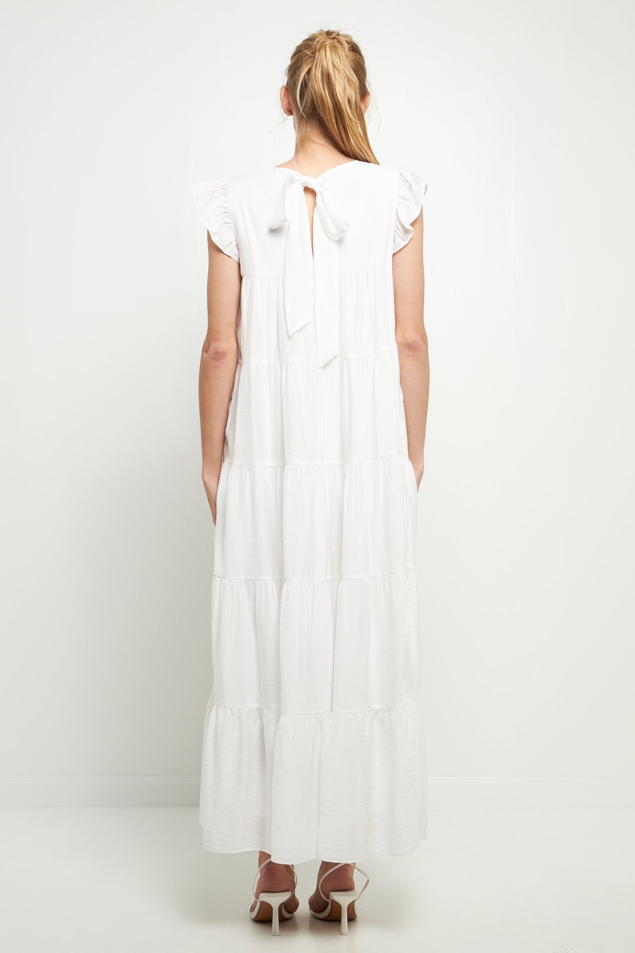 ENGLISH FACTORY - Tiered Maxi Dress - DRESSES available at Objectrare