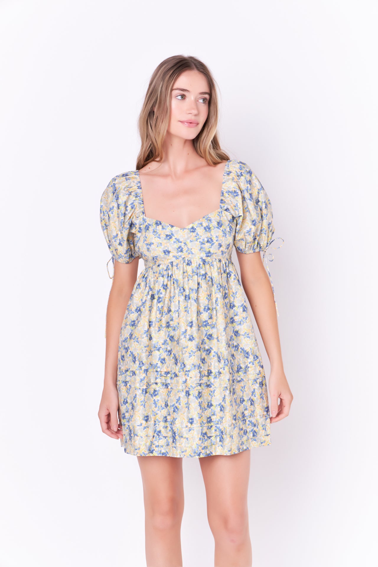 Floral Babydoll Dress