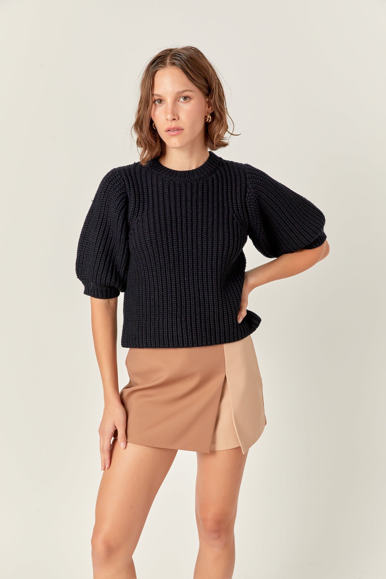 ENGLISH FACTORY - Colorblock High-Rise Skort - SKORTS available at Objectrare