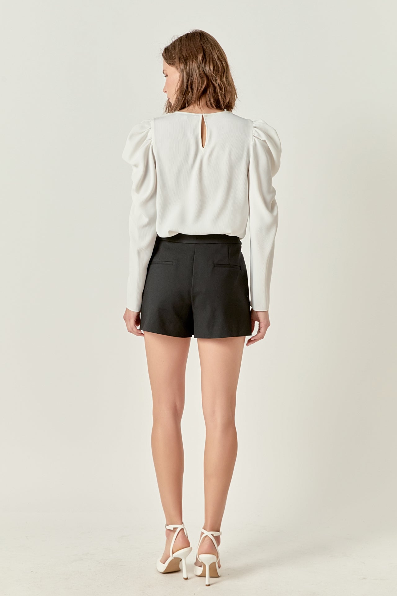 ENGLISH FACTORY - Puff Long Sleeve Top - TOPS available at Objectrare