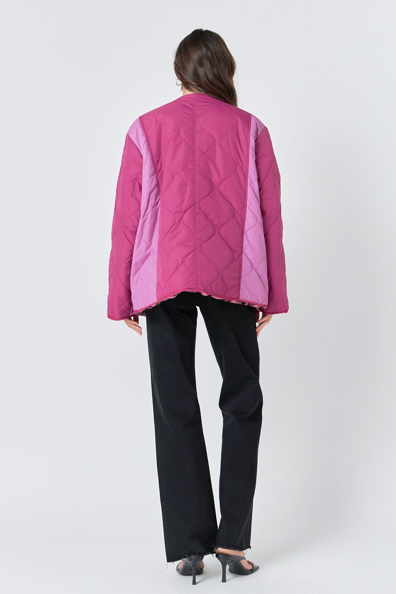 ENGLISH FACTORY - Oversized Quilted Jacket - OUTERWEAR available at Objectrare