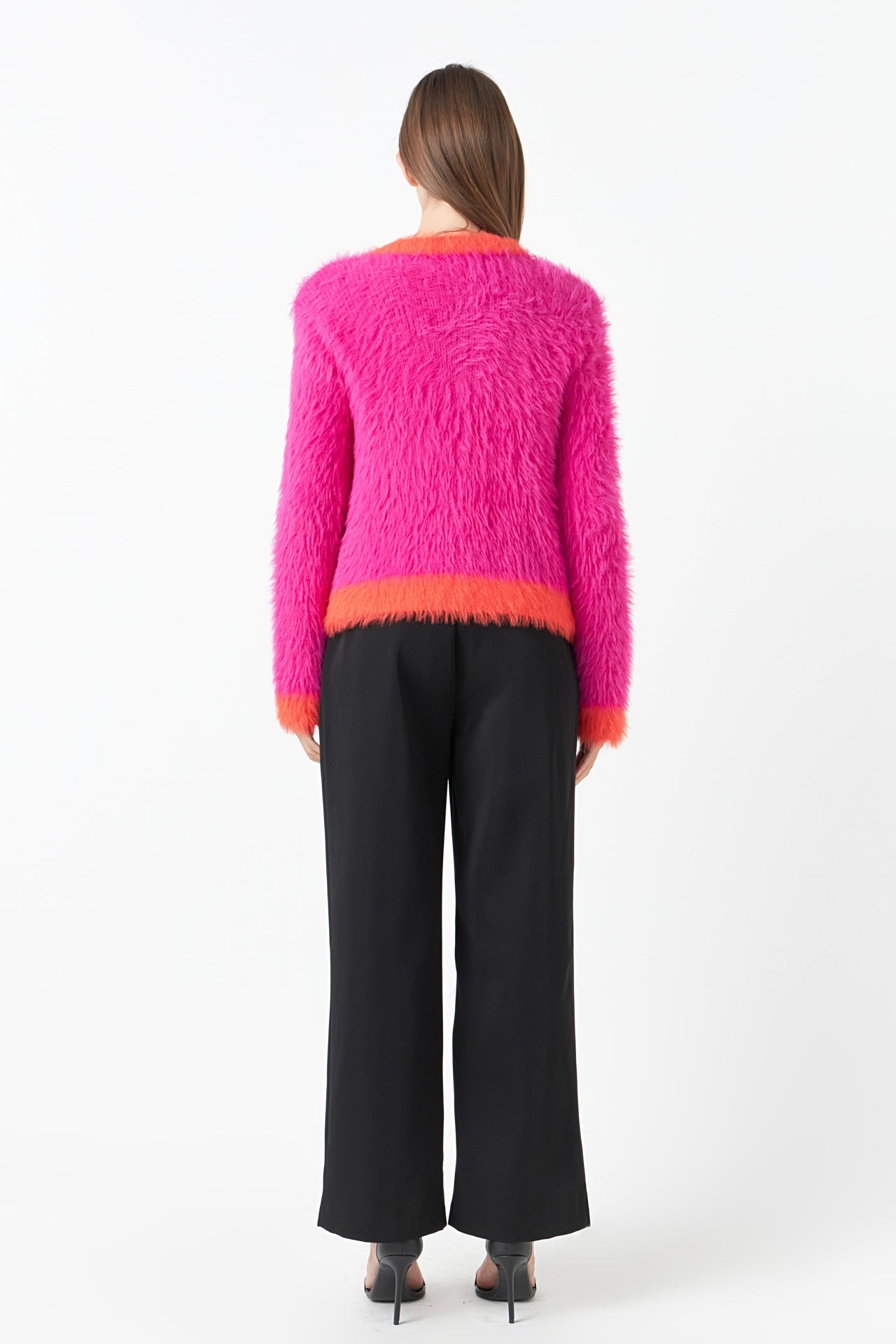 ENDLESS ROSE - Fuzzy Cardigan - CARDIGANS available at Objectrare
