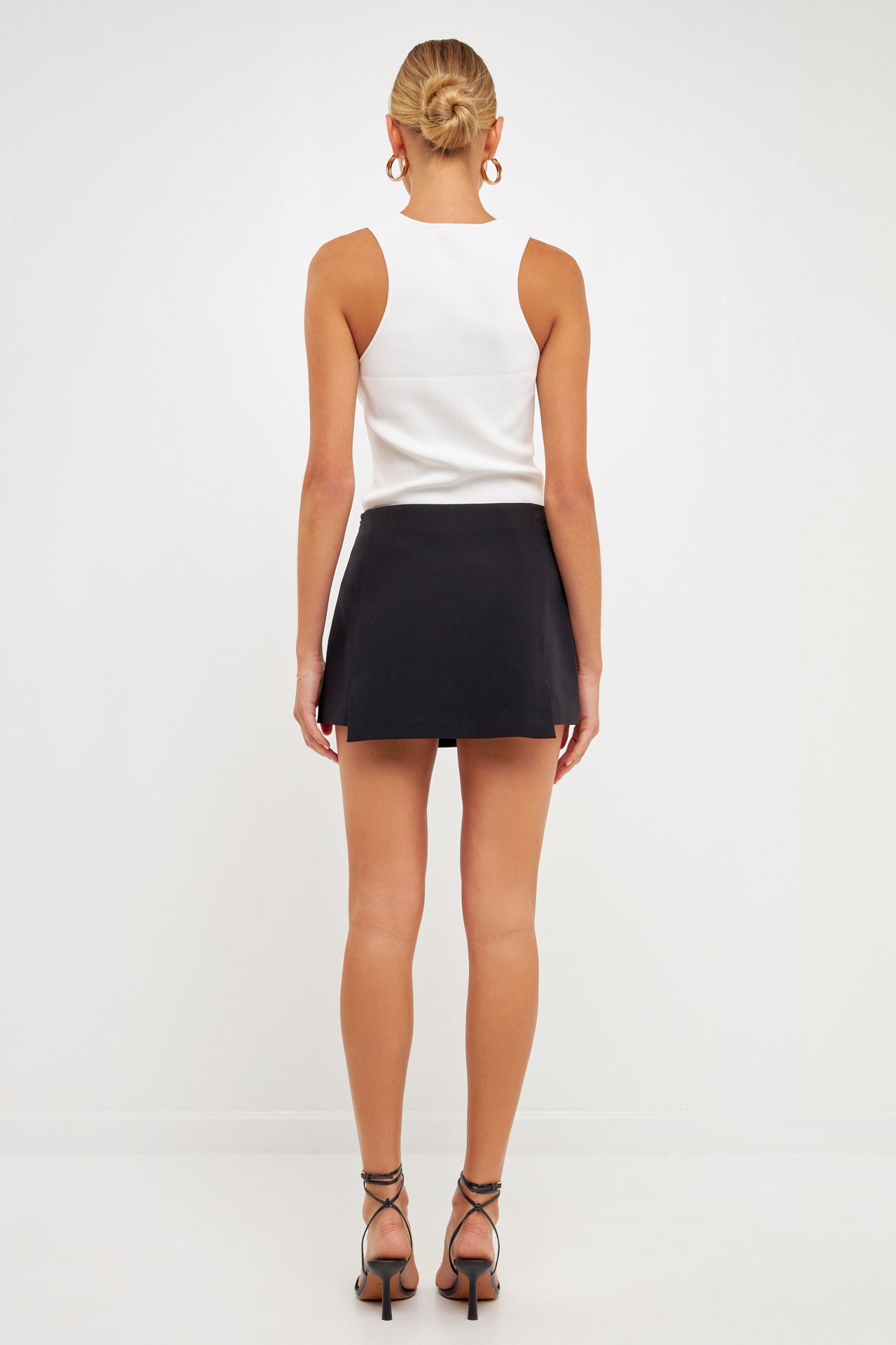 ENDLESS ROSE - High-Waisted Skort - SKORTS available at Objectrare