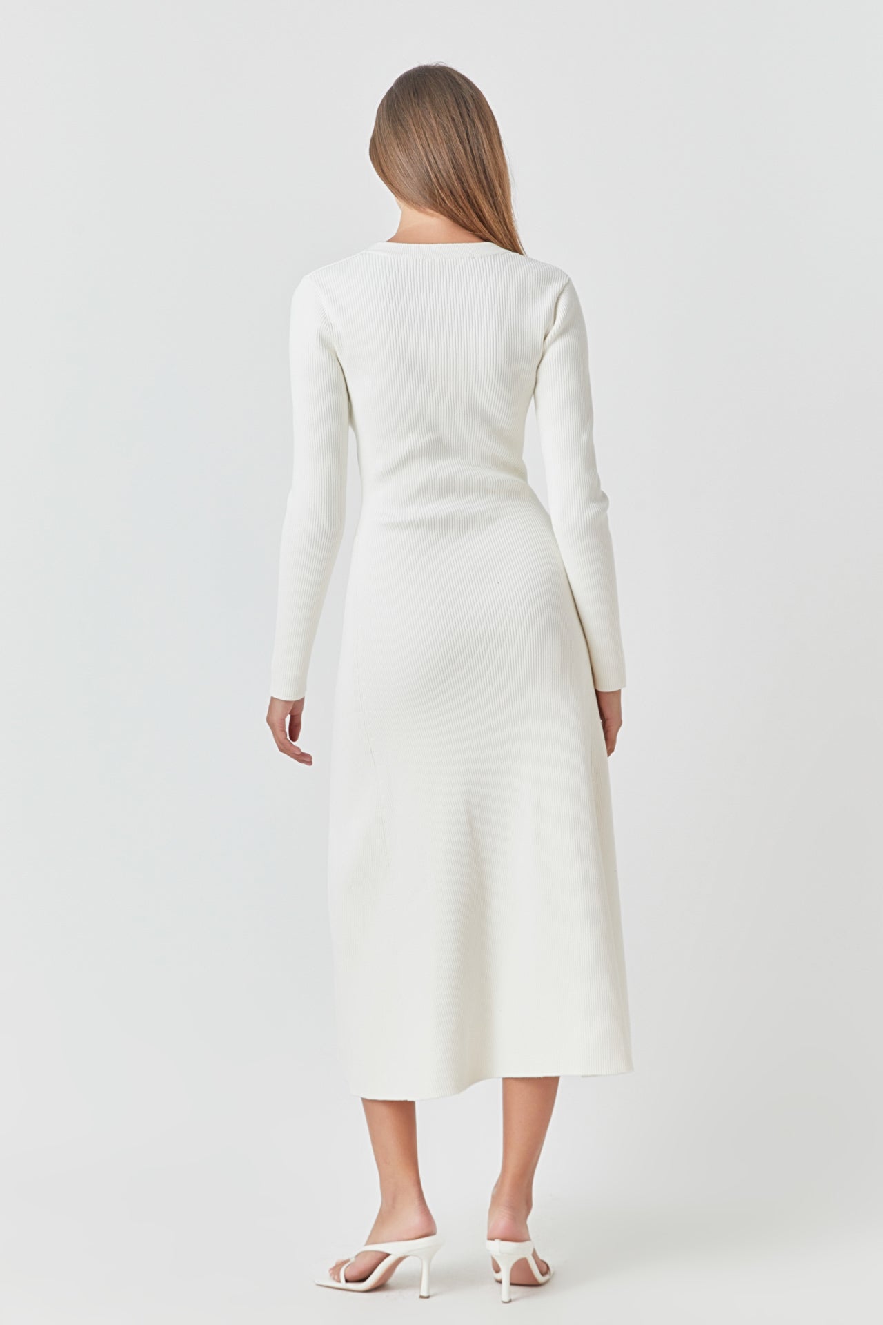 ENDLESS ROSE - Premium Button-Down Maxi Dress - DRESSES available at Objectrare
