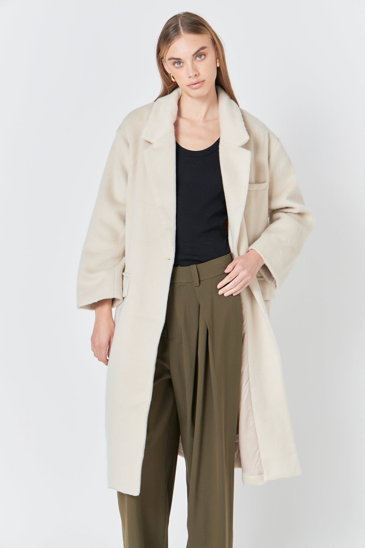ENDLESS ROSE - Single Button Coat - COATS available at Objectrare