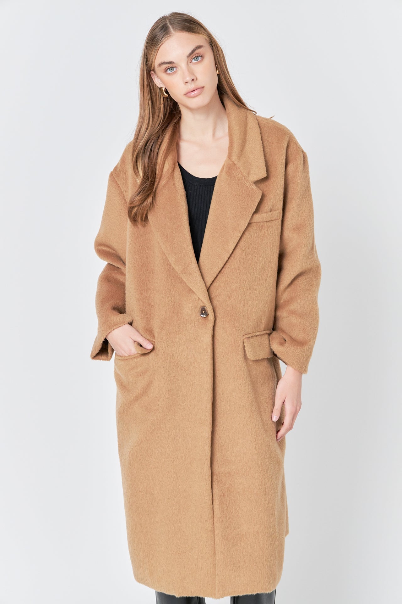 ENDLESS ROSE - Single Button Coat - COATS available at Objectrare