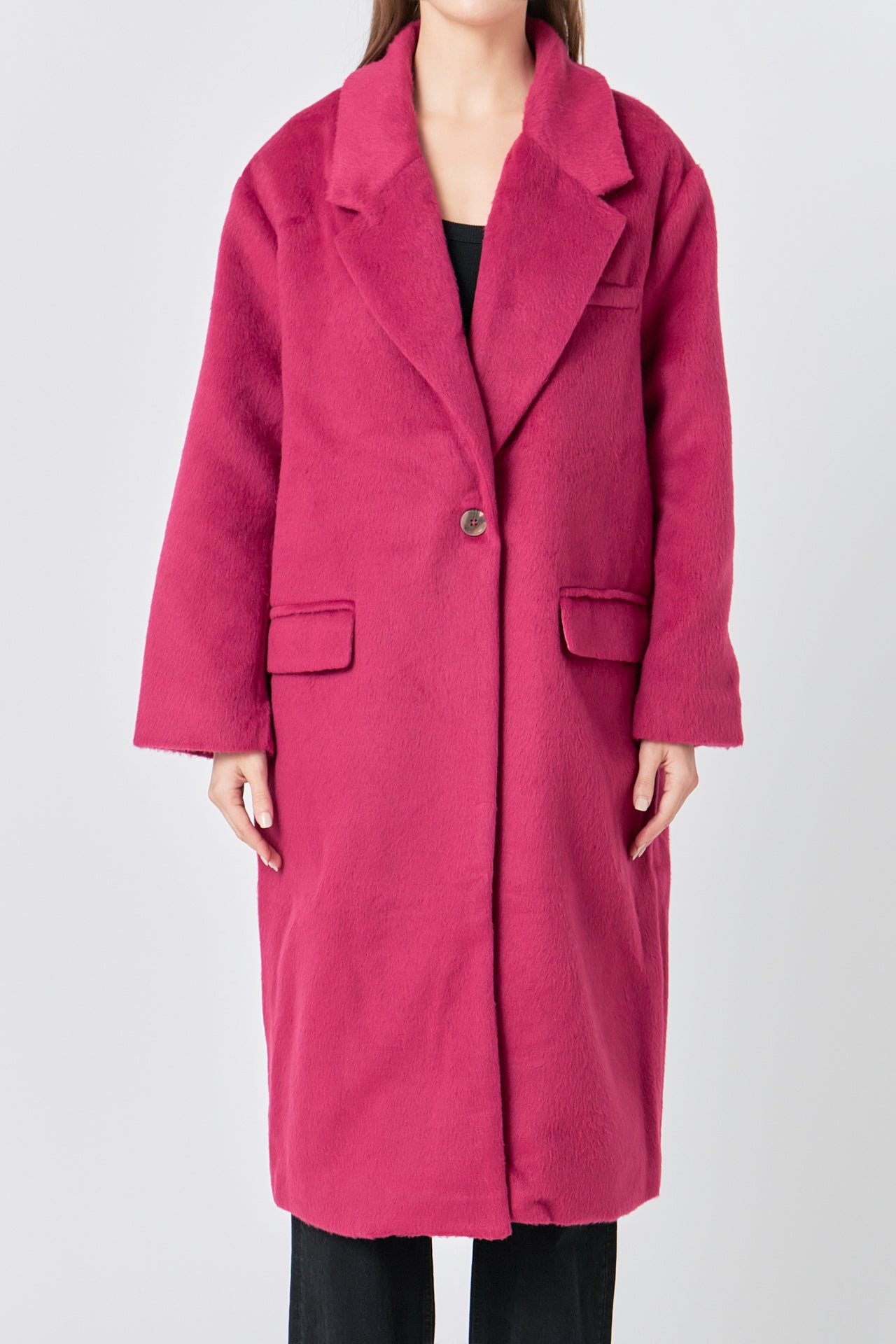 ENDLESS ROSE - Single Button Coat - COATS available at Objectrare