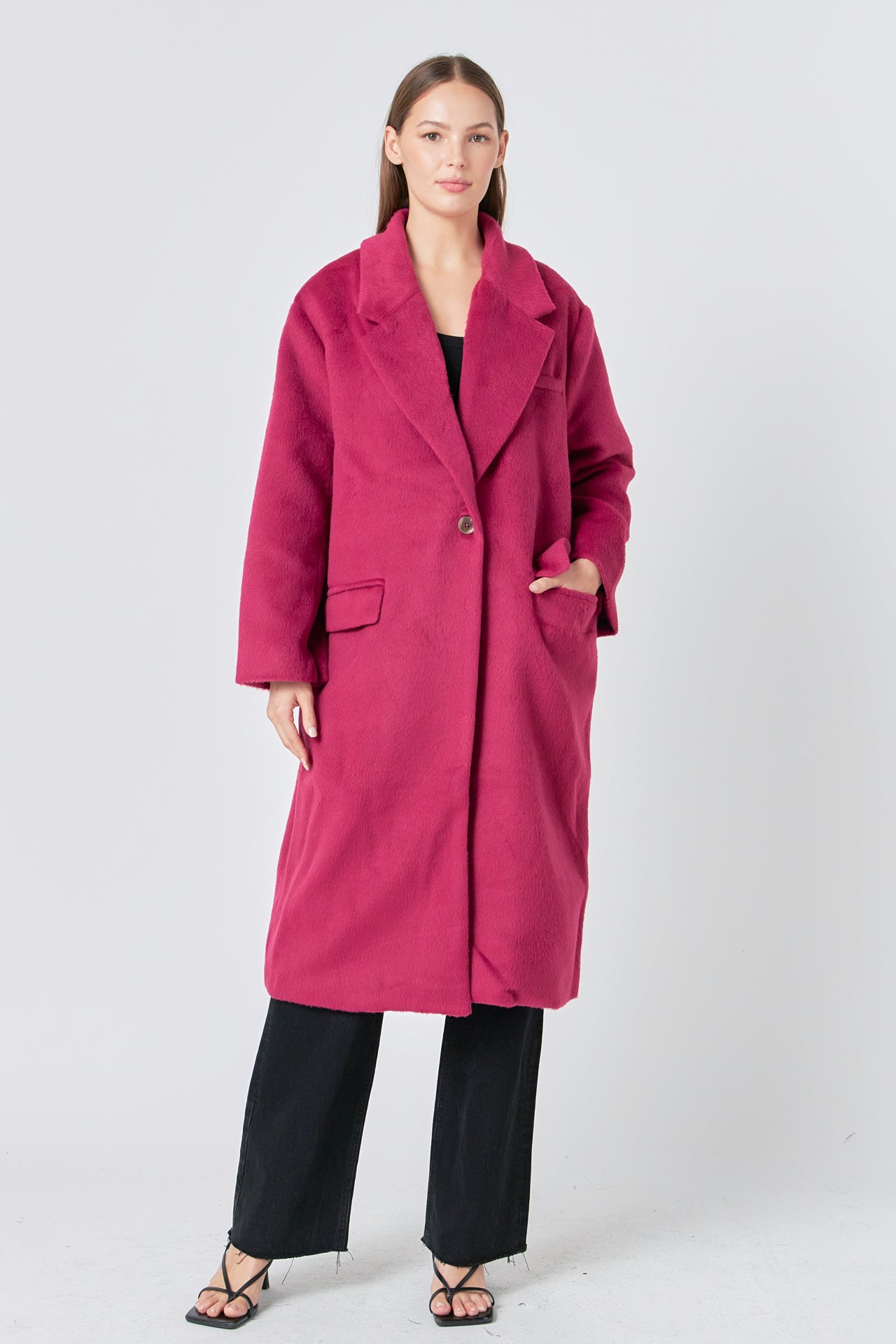 ENDLESS ROSE - Single Button Coat - COATS available at Objectrare