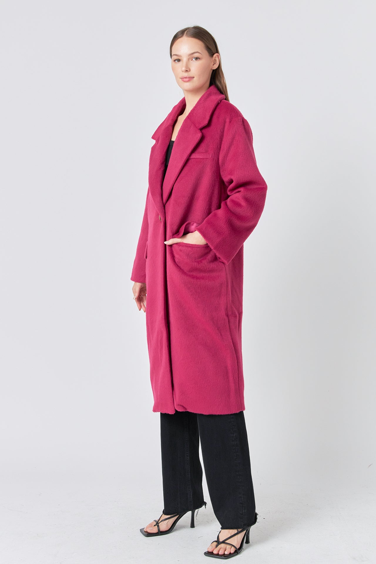ENDLESS ROSE - Single Button Coat - COATS available at Objectrare