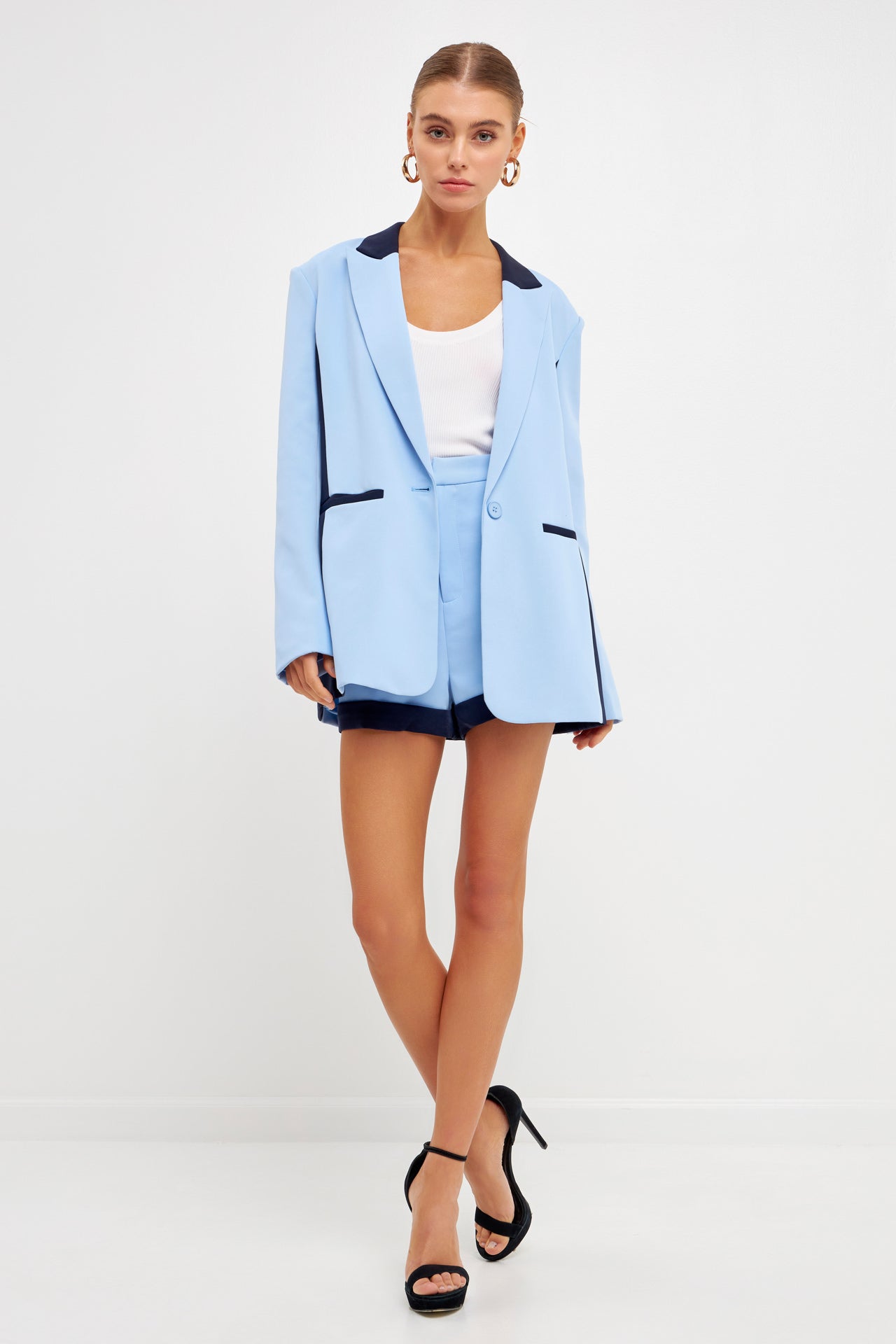 ENDLESS ROSE - Colorblock Blazer - BLAZERS available at Objectrare