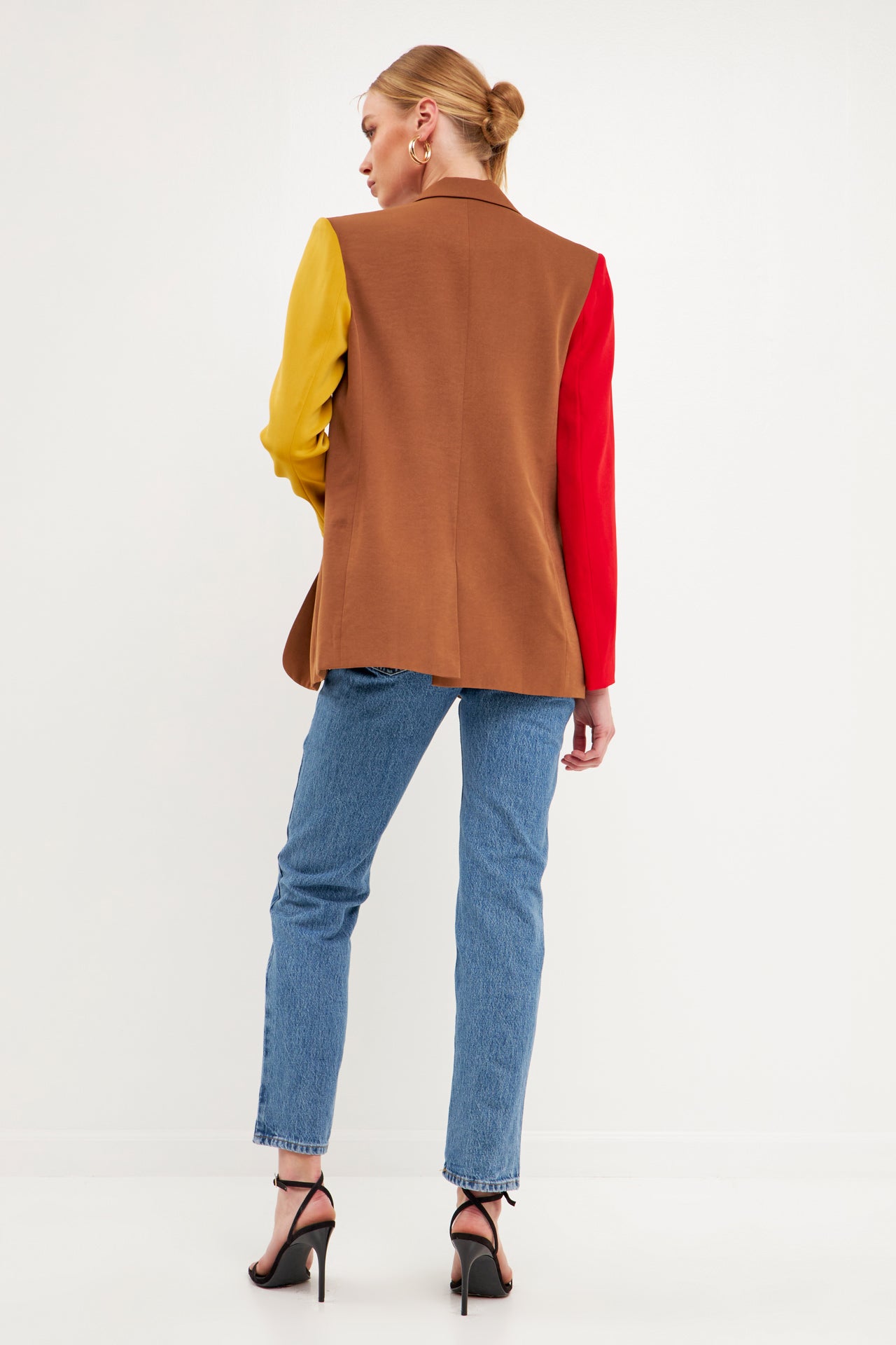 ENDLESS ROSE - Multi Colorblock Blazer - BLAZERS available at Objectrare