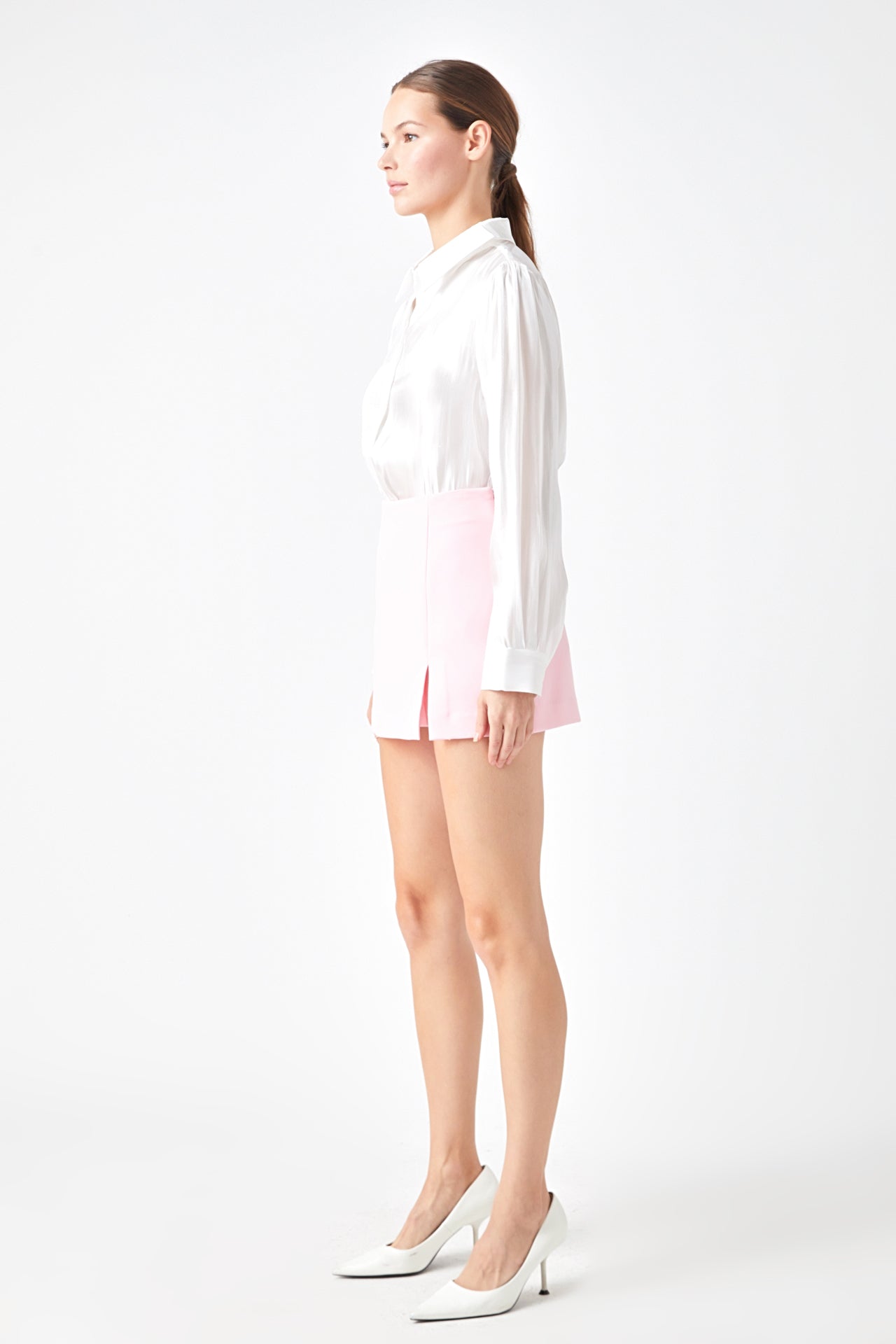 Slit Detail Skort