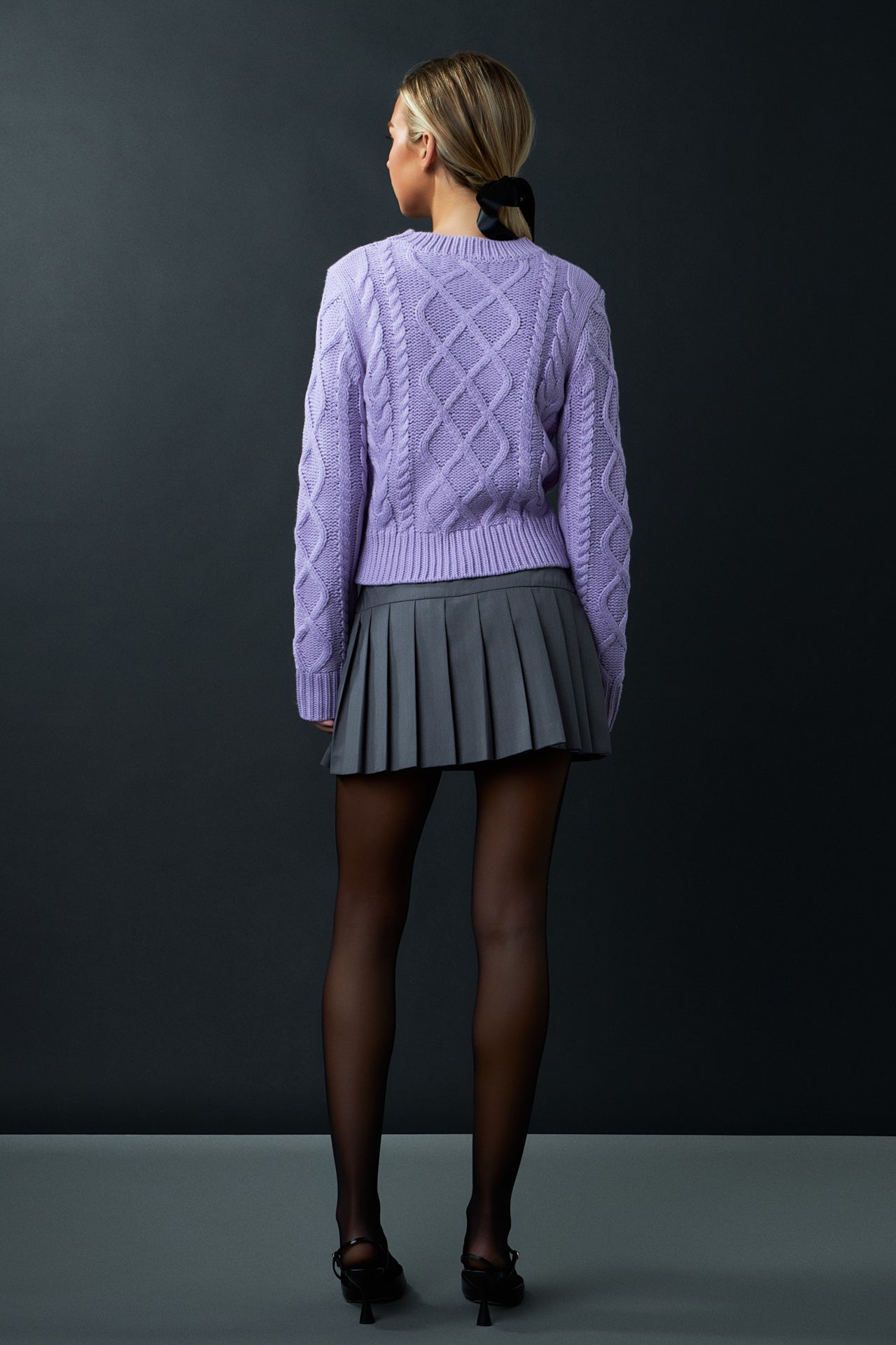 ENGLISH FACTORY - Cable-Knit Sweater - SWEATERS & KNITS available at Objectrare
