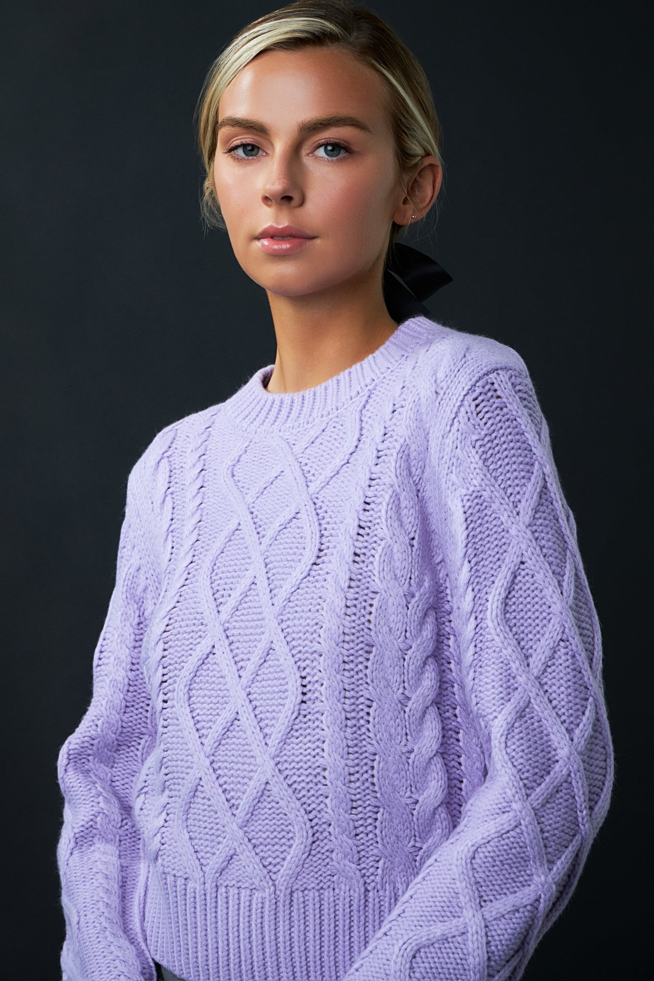 ENGLISH FACTORY - Cable-Knit Sweater - SWEATERS & KNITS available at Objectrare