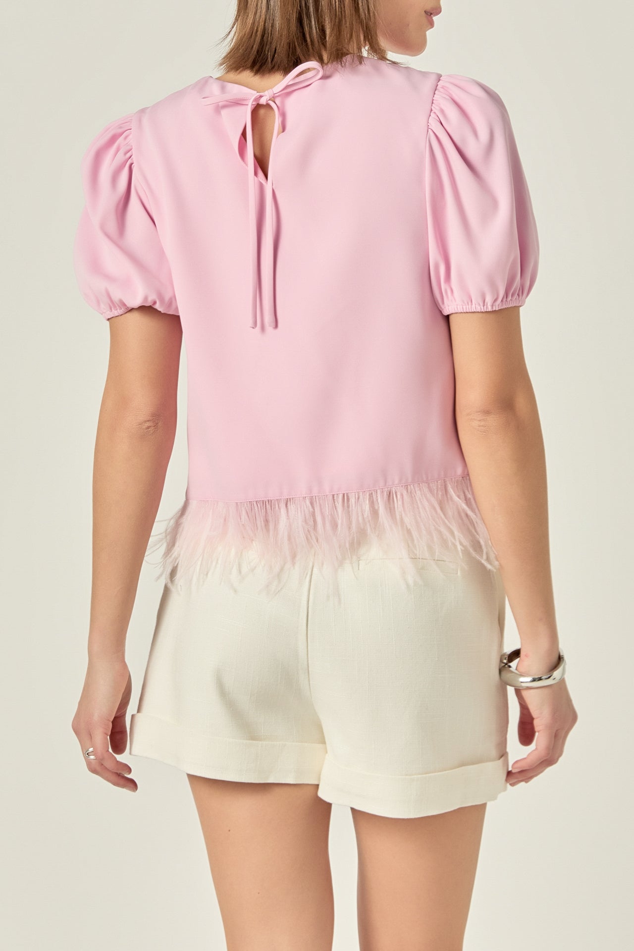 ENGLISH FACTORY - Feather Edge Top - TOPS available at Objectrare