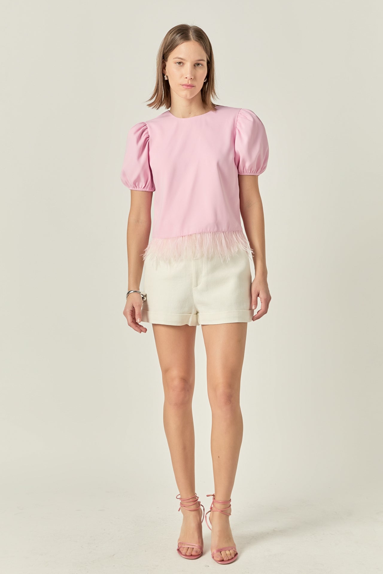 ENGLISH FACTORY - Feather Edge Top - TOPS available at Objectrare