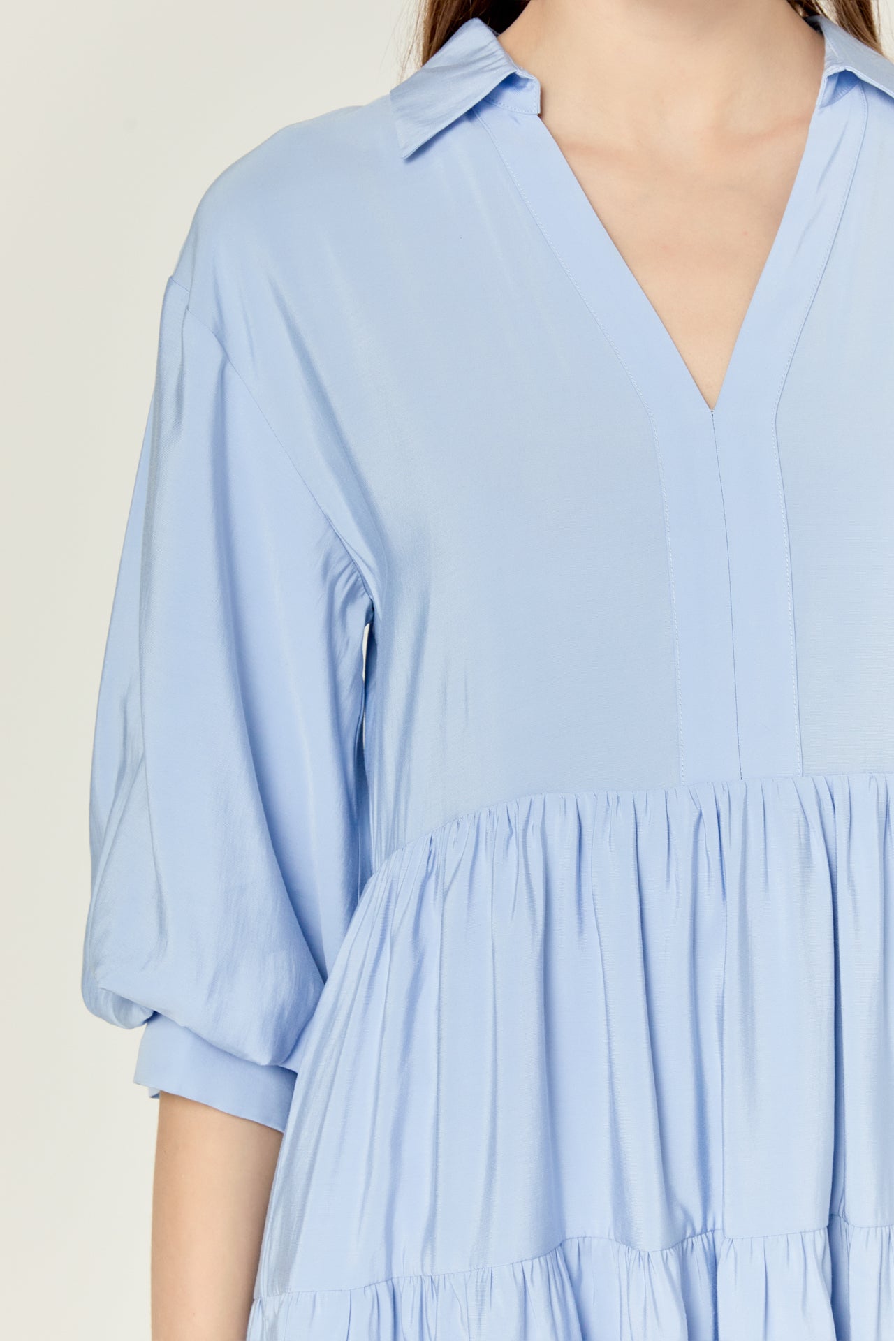 ENGLISH FACTORY - Tiered Midi Dress - DRESSES available at Objectrare