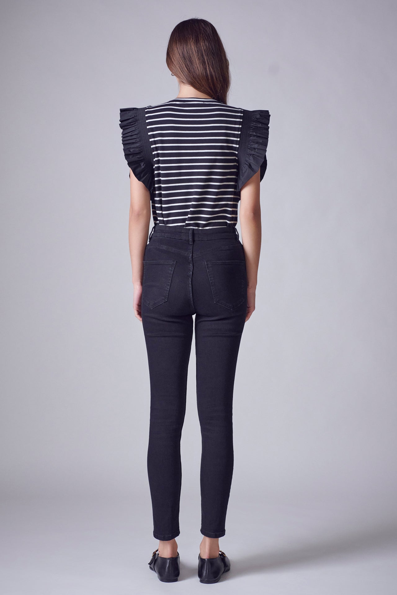 ENGLISH FACTORY - Ruffle Cap Sleeve Top - TOPS available at Objectrare