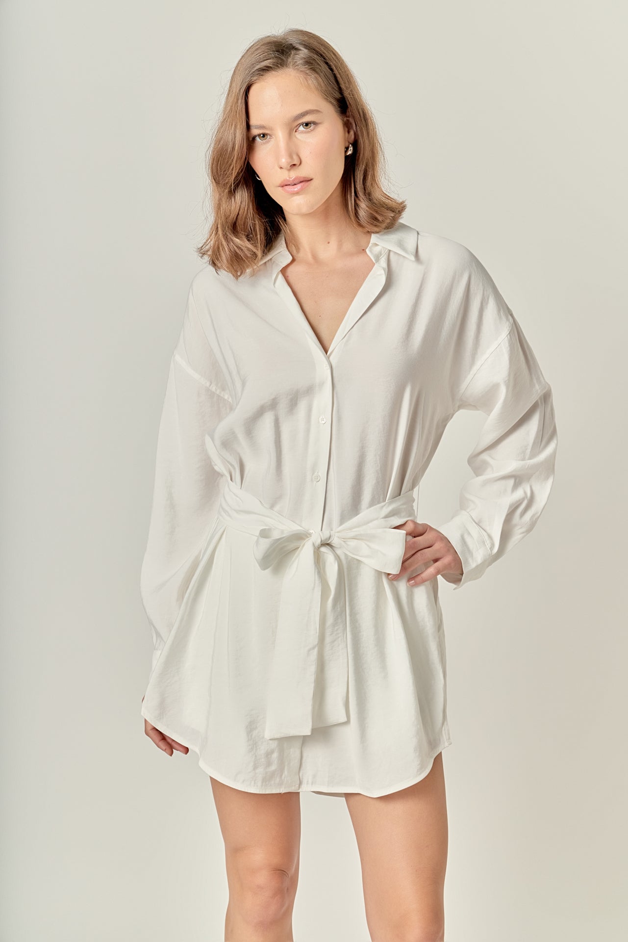 ENGLISH FACTORY - Oversize Long Shirts - TOPS available at Objectrare