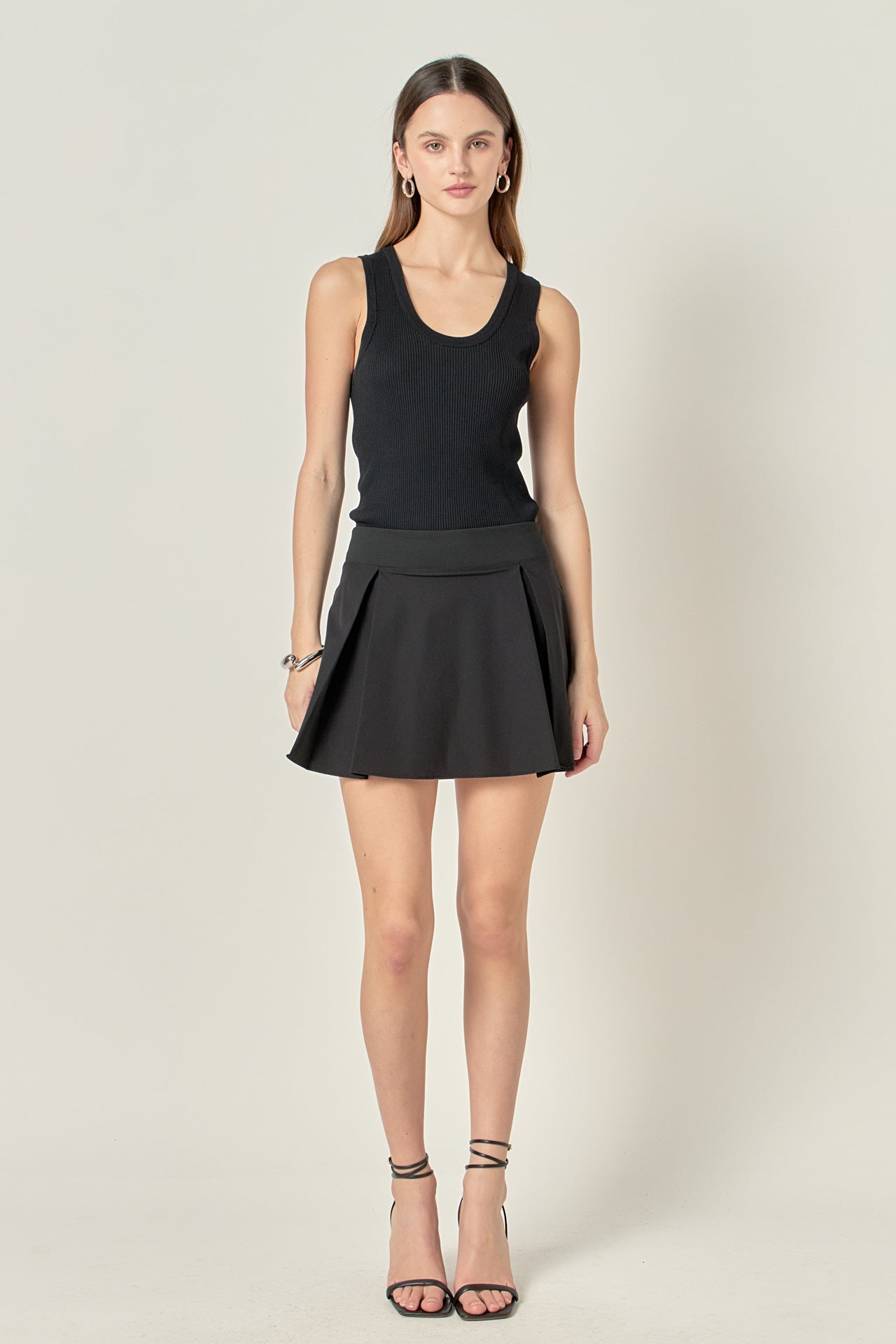 ENGLISH FACTORY - Sportswear Stretched Skort - SKORTS available at Objectrare