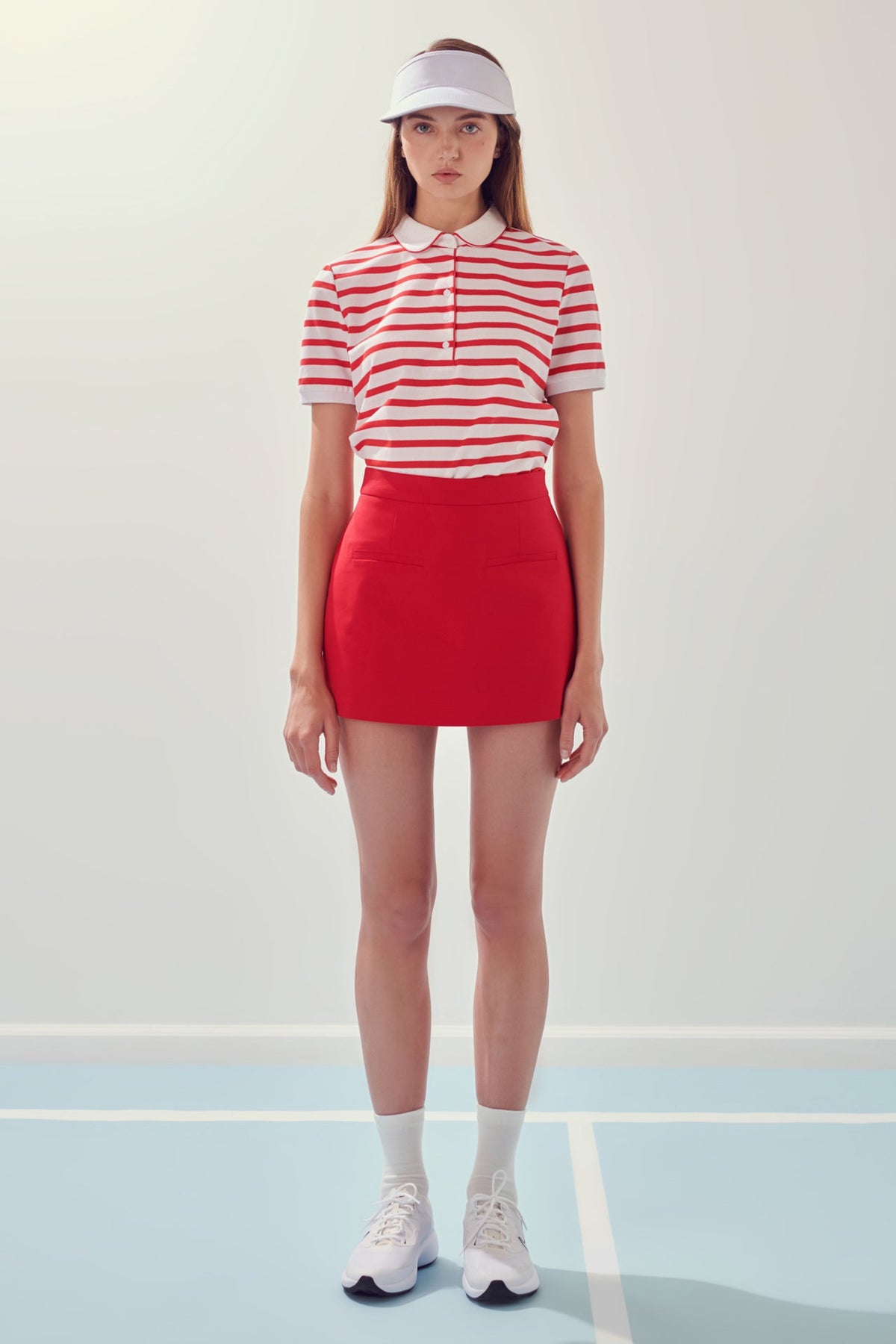 ENGLISH FACTORY - Sportswear Knit Polo Shirt - TOPS available at Objectrare