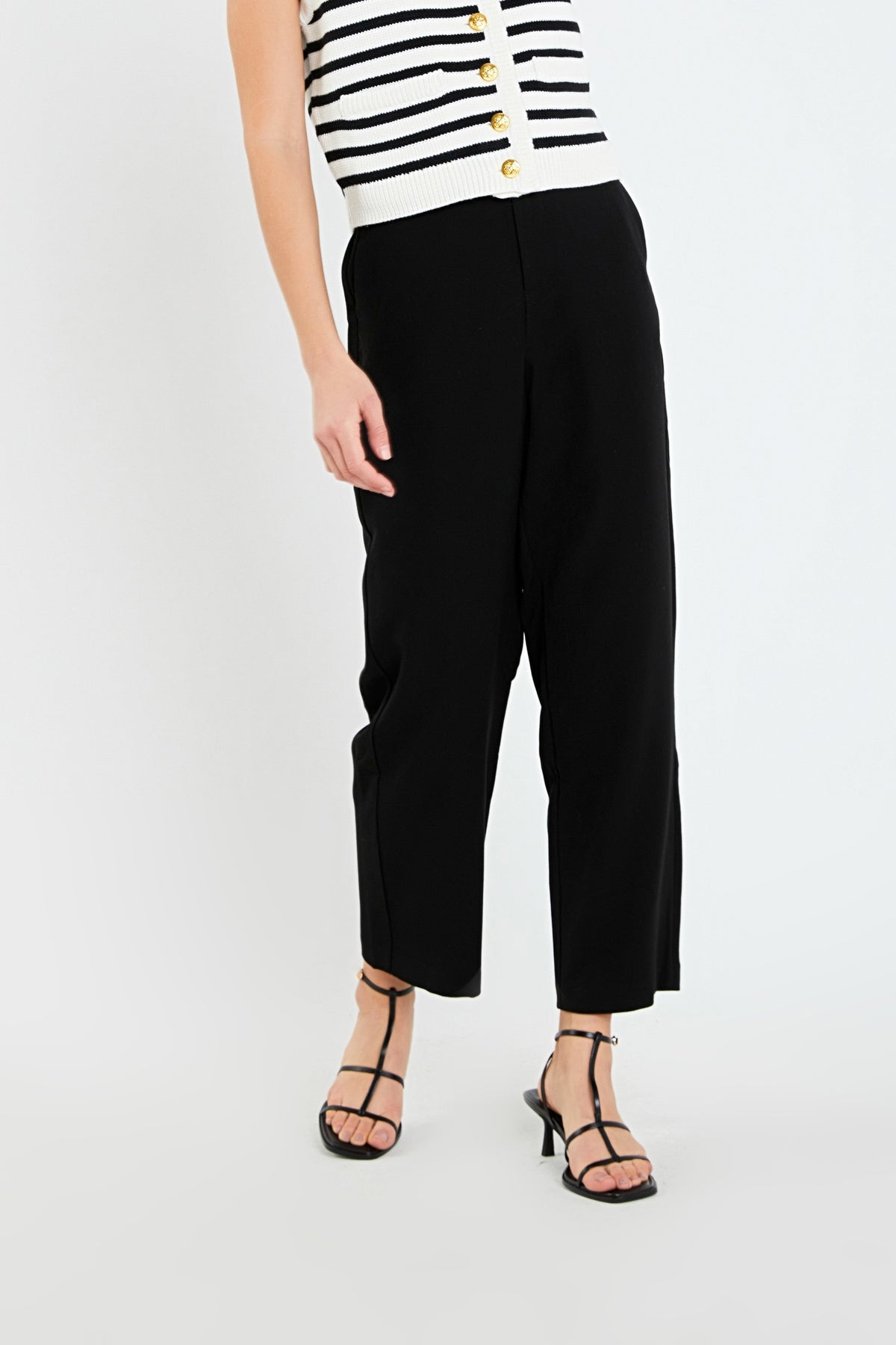 ENGLISH FACTORY - Stretched Ankle Pants - PANTS available at Objectrare