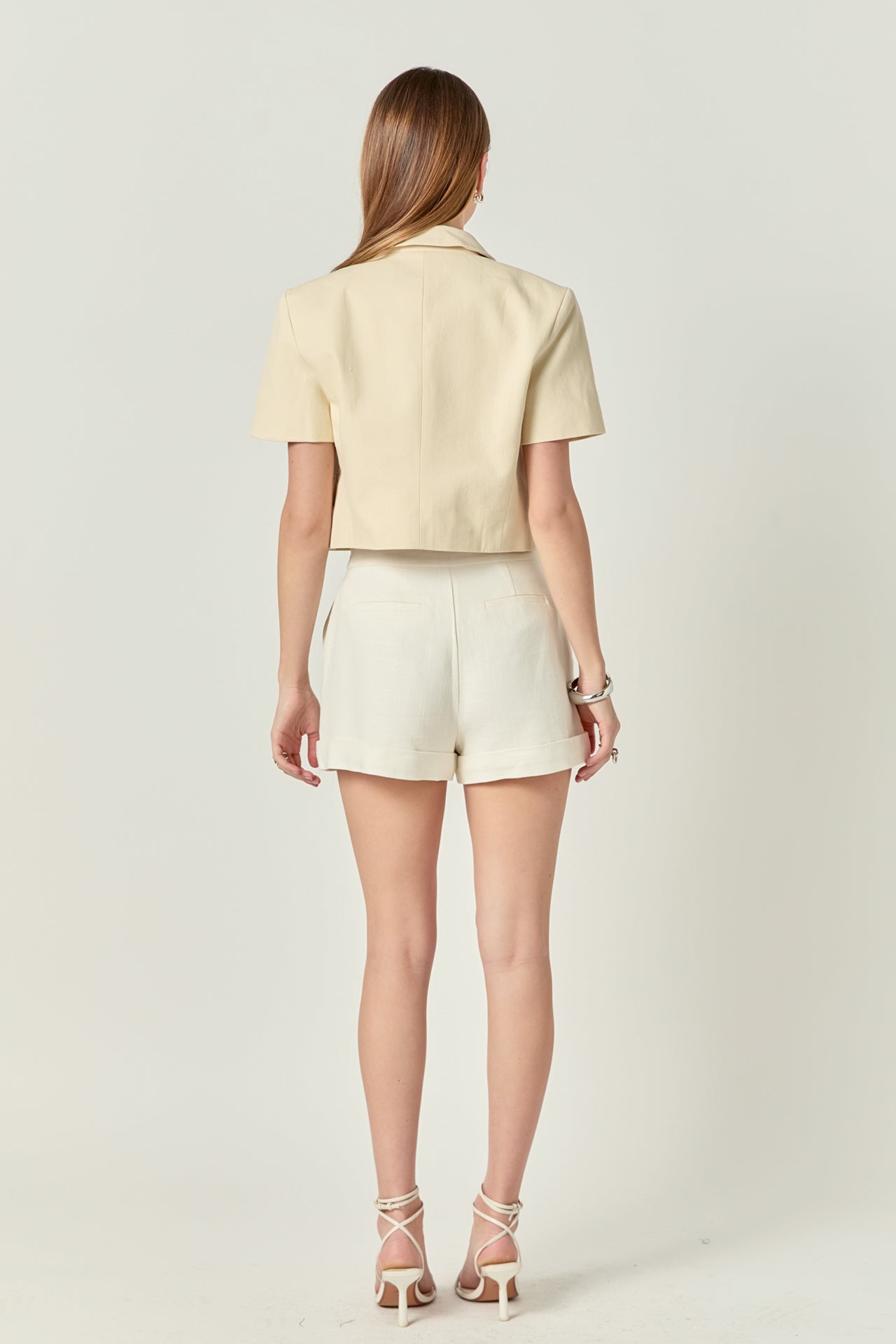 ENGLISH FACTORY - Short Sleeve Blazer - BLAZERS available at Objectrare