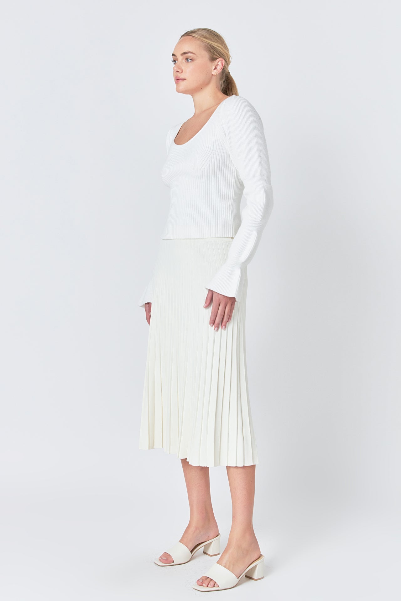 ENDLESS ROSE - Balloon Sleeve Sweater - SWEATERS & KNITS available at Objectrare