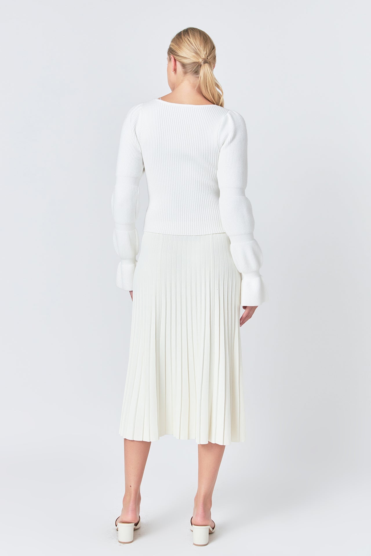 ENDLESS ROSE - Balloon Sleeve Sweater - SWEATERS & KNITS available at Objectrare