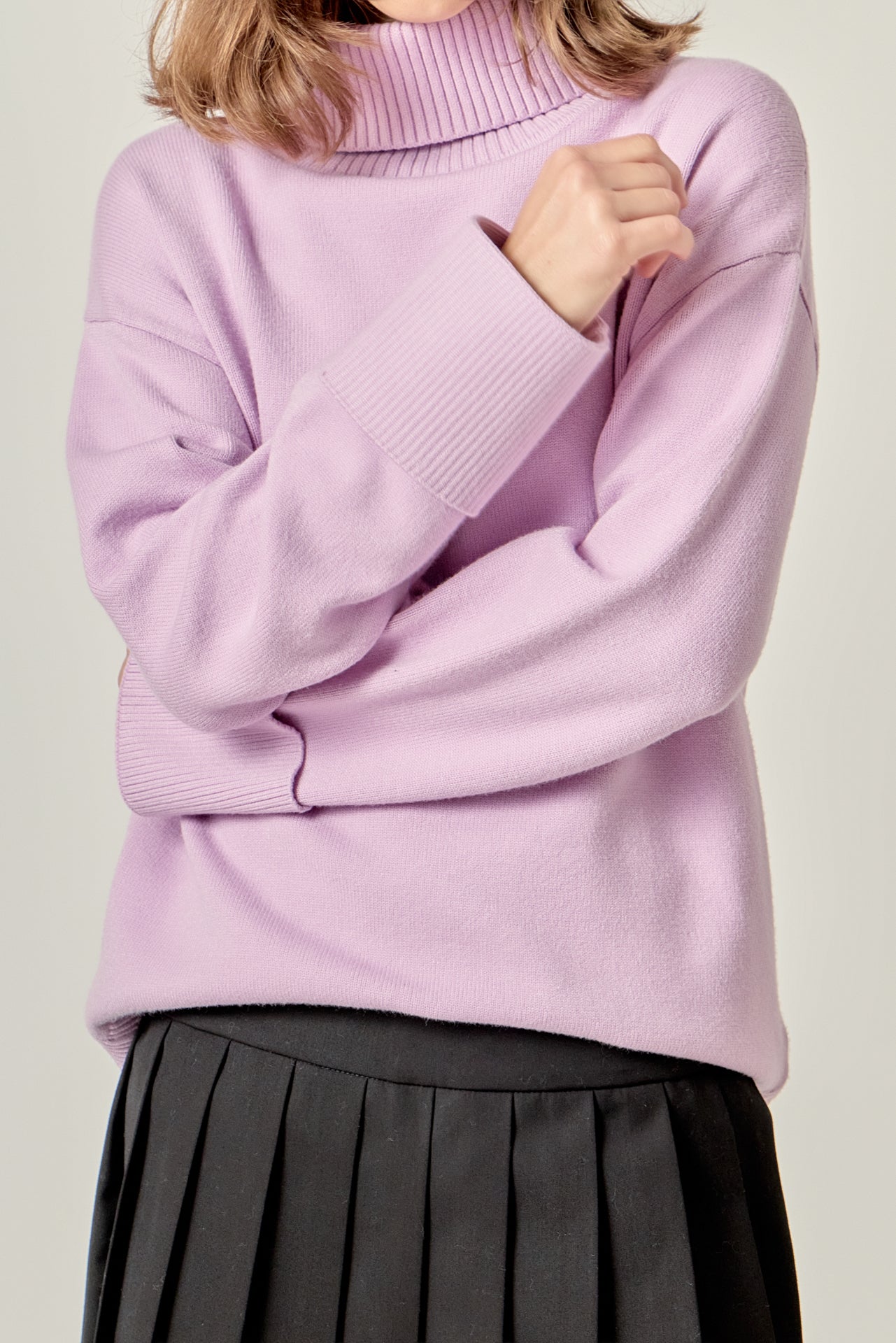 ENGLISH FACTORY - Turtle Neck Sweater - SWEATERS & KNITS available at Objectrare