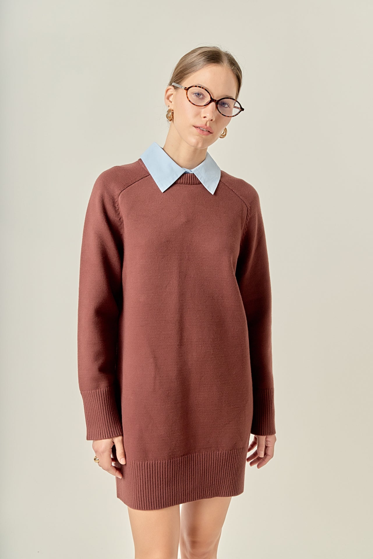 Knit Mini Dress