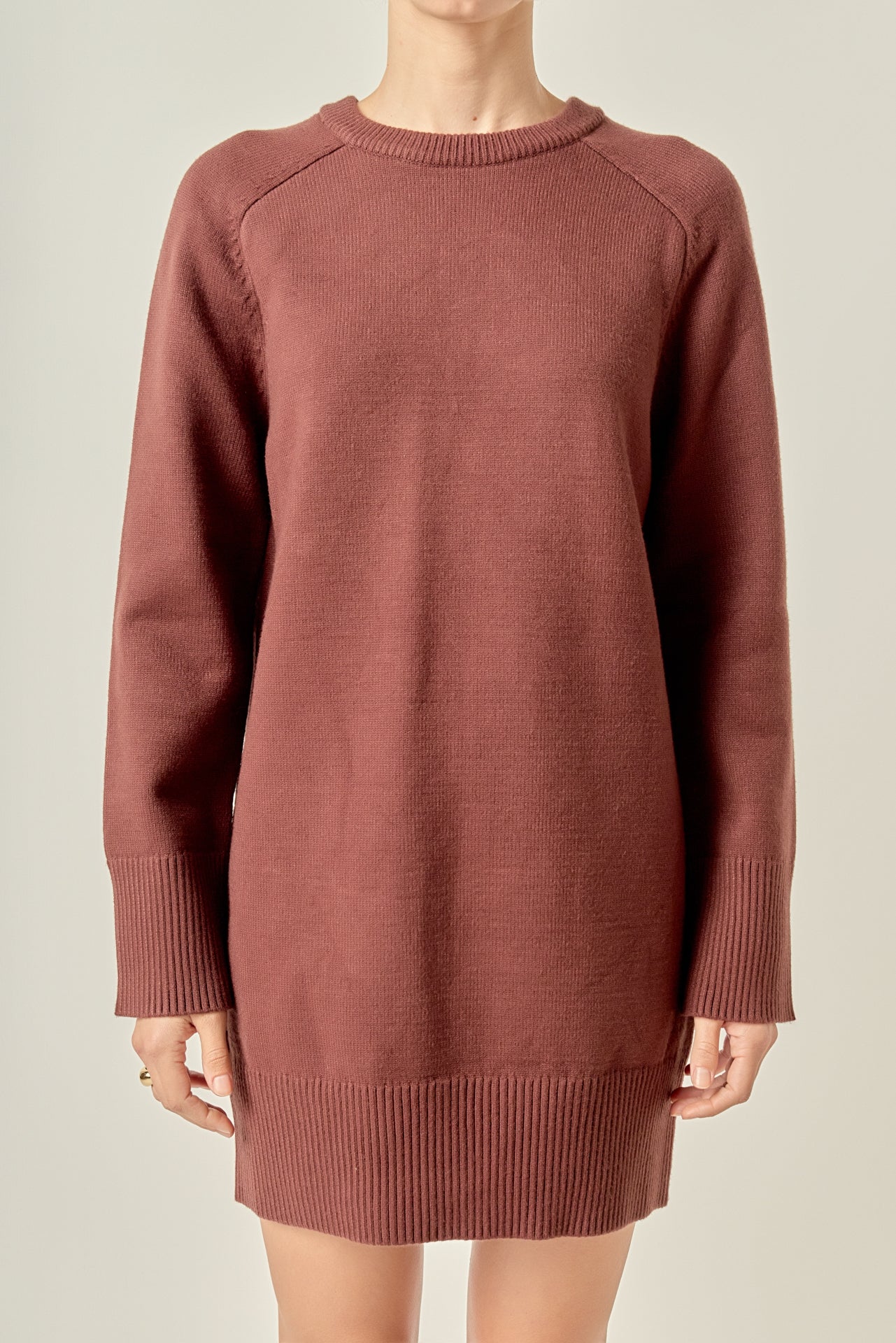 Knit Mini Dress