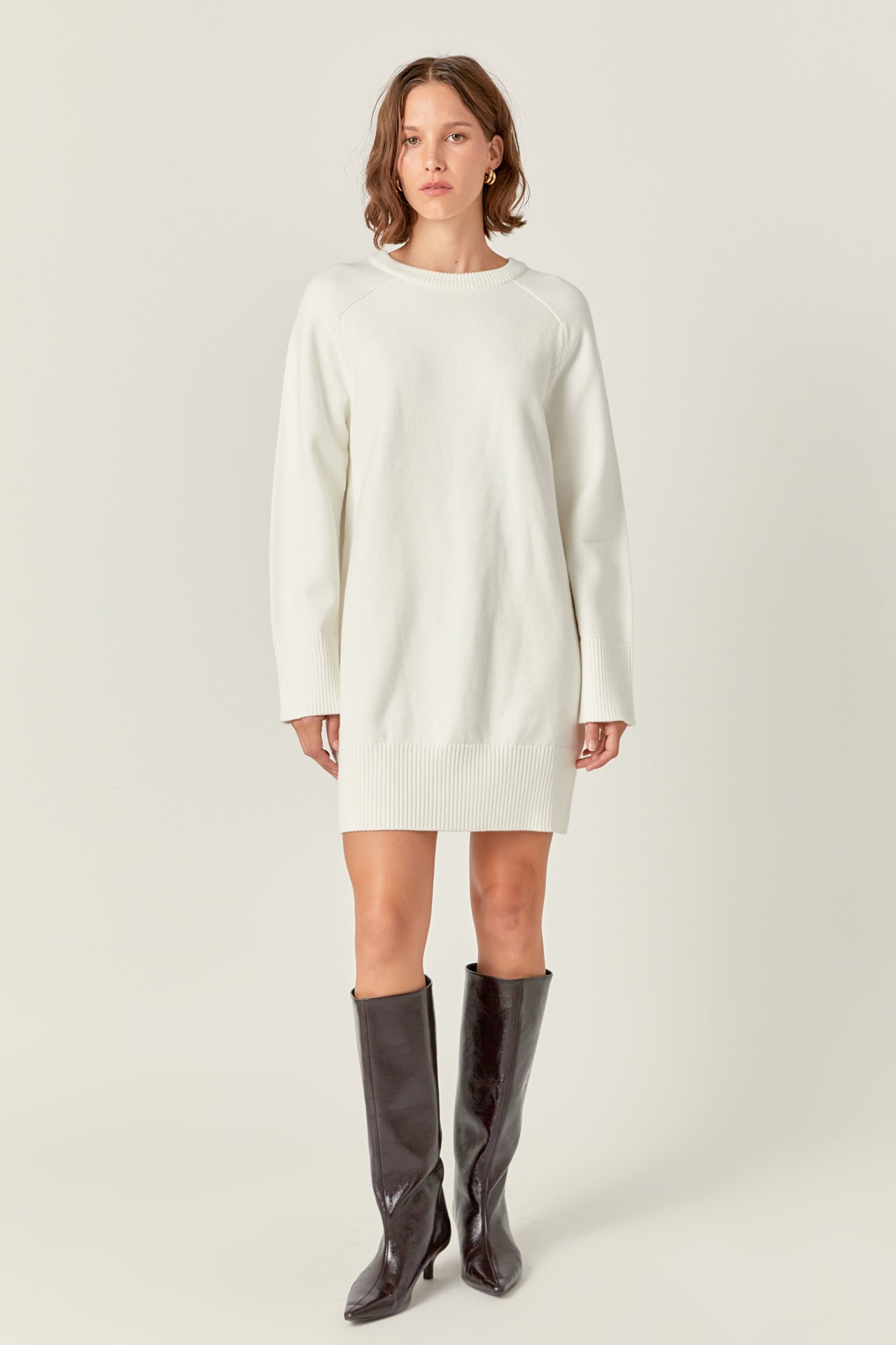 ENGLISH FACTORY - Knit Mini Dress - DRESSES available at Objectrare