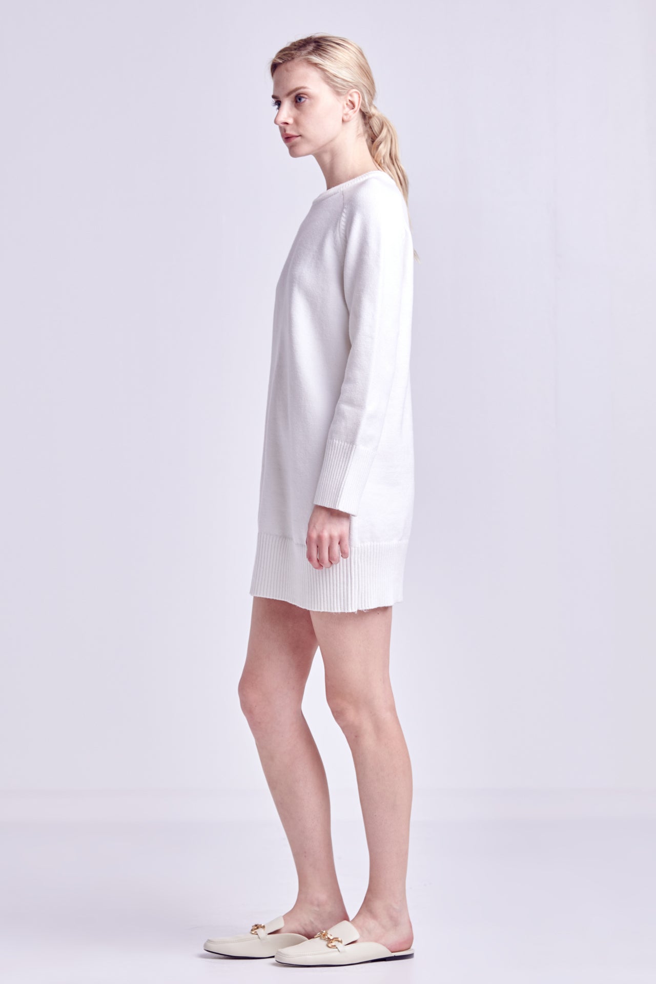 ENGLISH FACTORY - Knit Mini Dress - DRESSES available at Objectrare