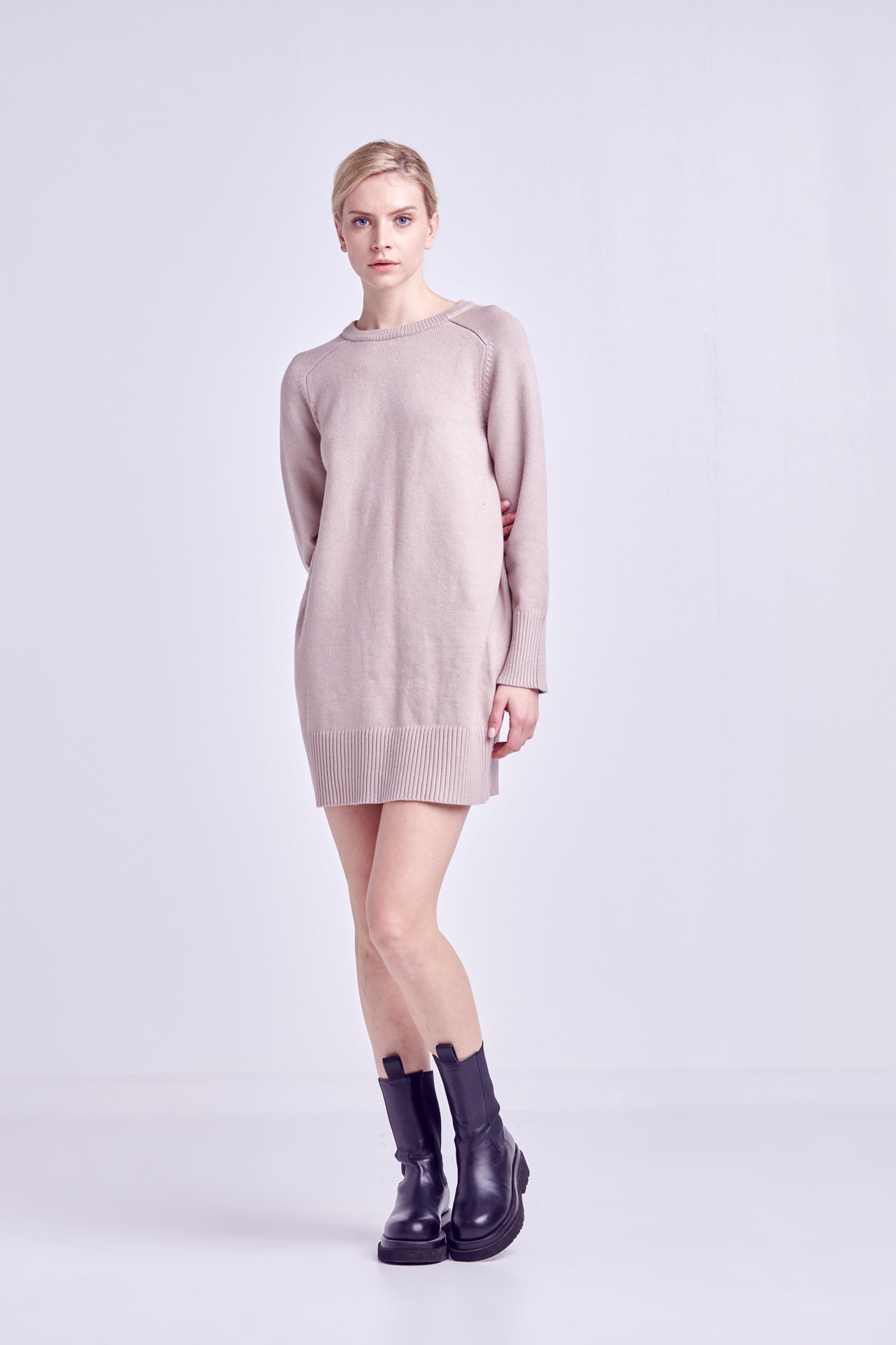 ENGLISH FACTORY - Knit Mini Dress - DRESSES available at Objectrare