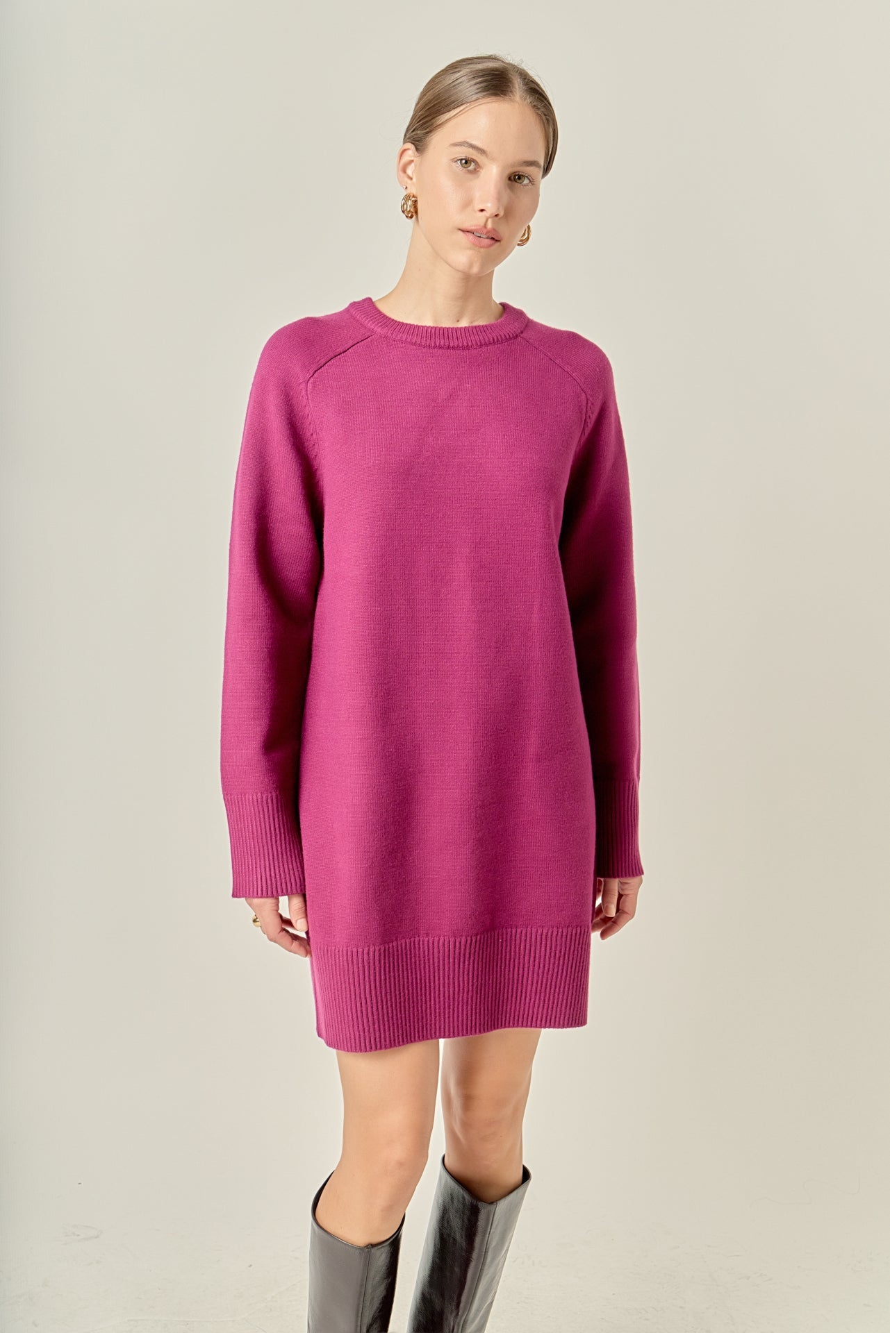 Knit Mini Dress