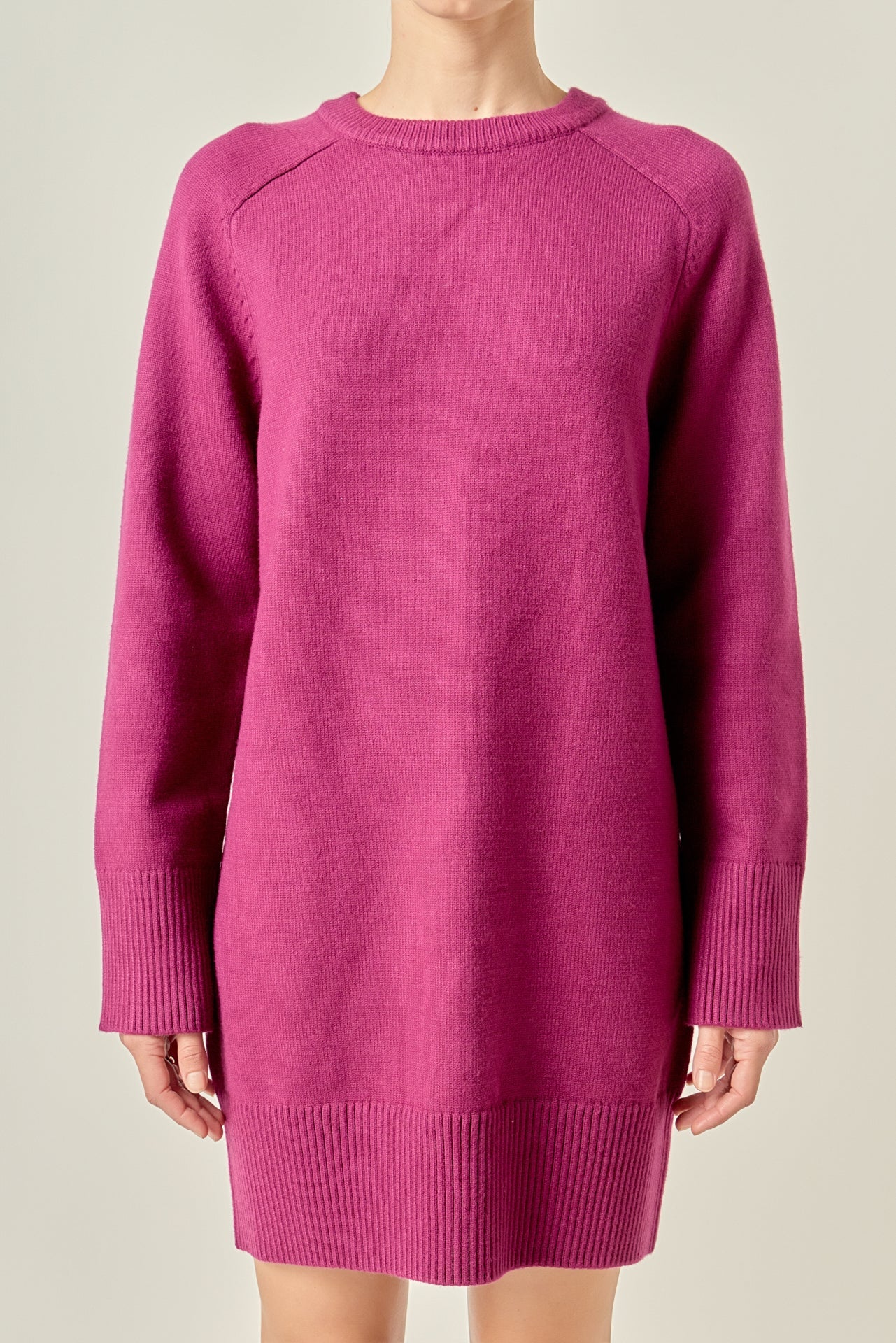 Knit Mini Dress