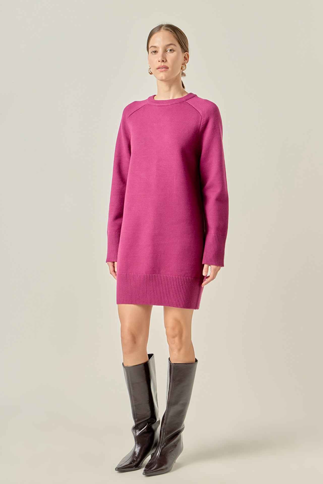 Knit Mini Dress