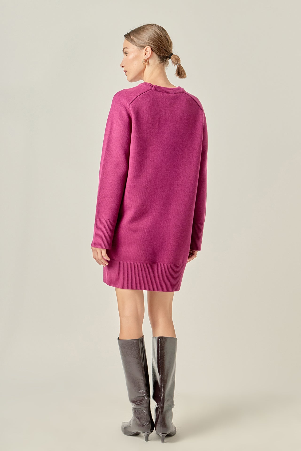 Knit Mini Dress
