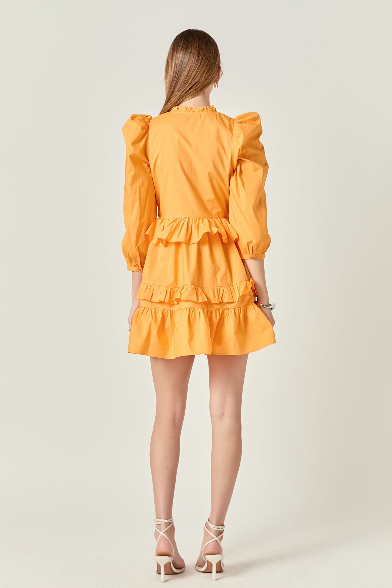 ENGLISH FACTORY - Smocking Detail Mini Dress - DRESSES available at Objectrare