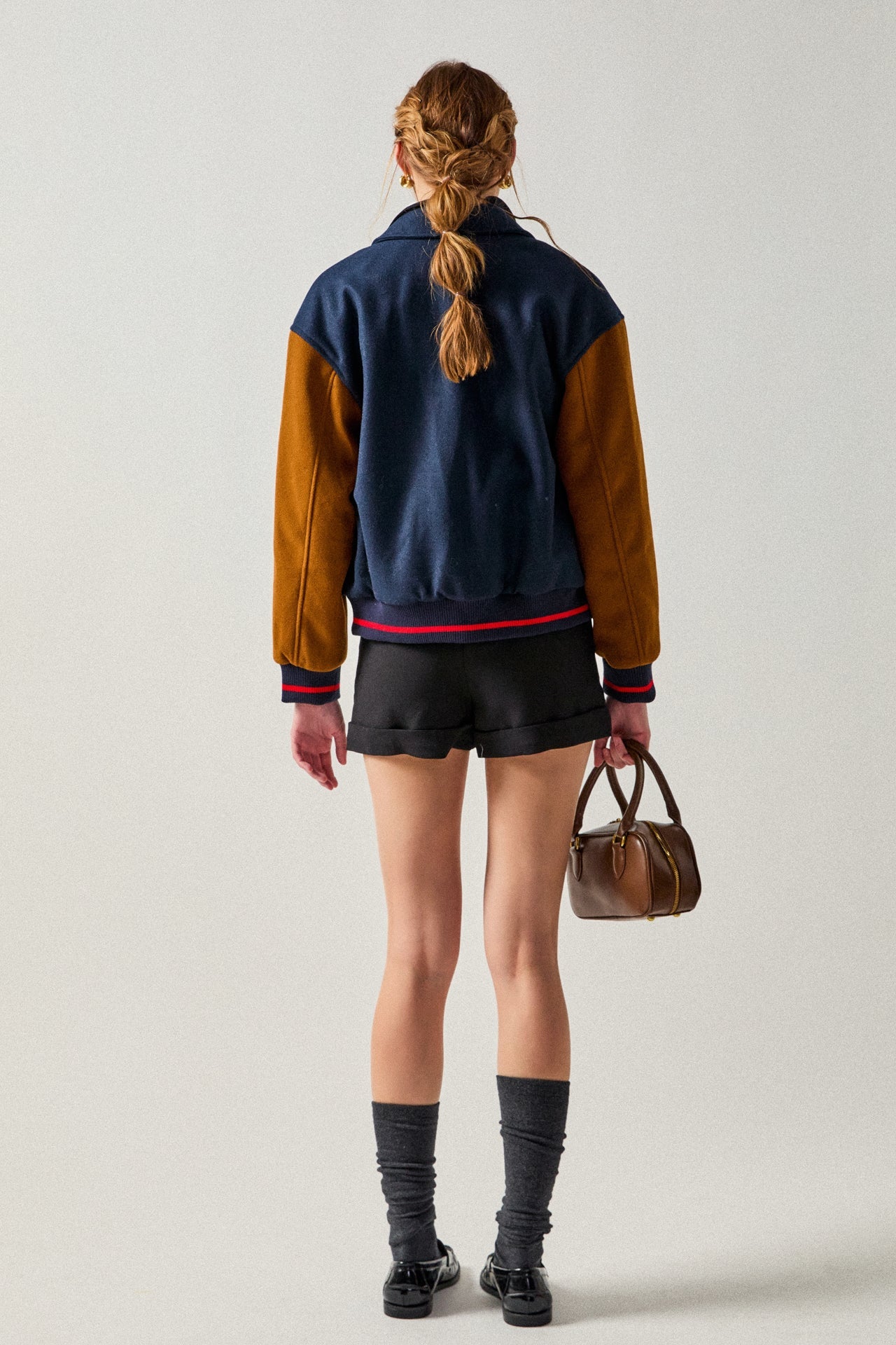 ENGLISH FACTORY - Colorblock Bomber Jacket - JACKETS available at Objectrare