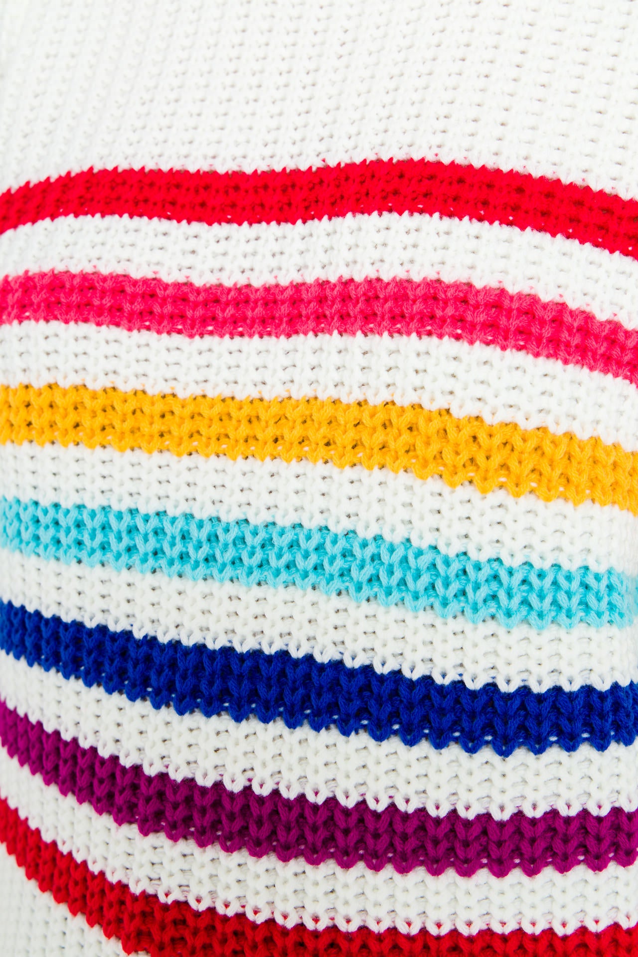 ENGLISH FACTORY - Rainbow Stripe Sweater - SWEATERS & KNITS available at Objectrare