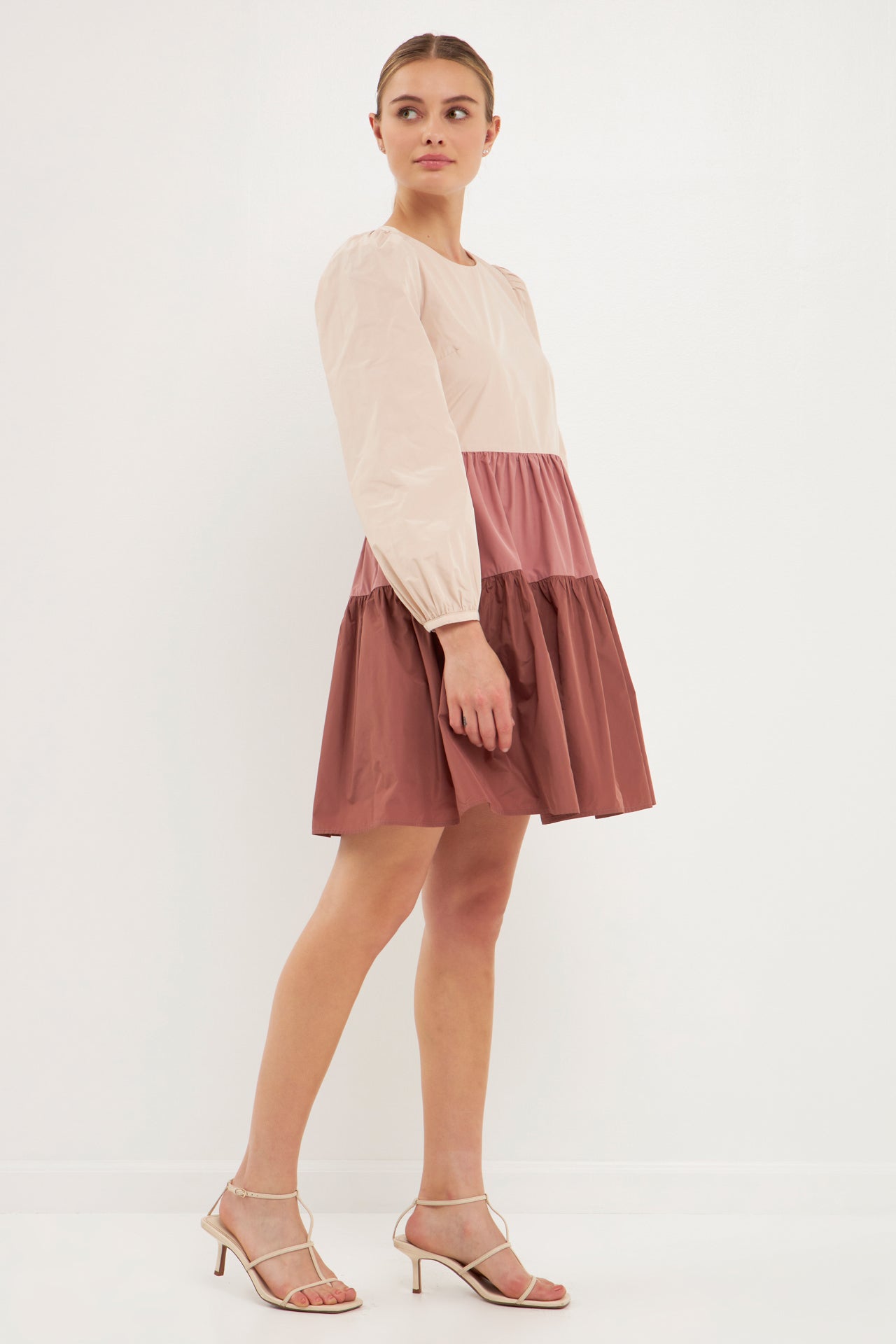 ENGLISH FACTORY - Colorblock Mini Dress - DRESSES available at Objectrare