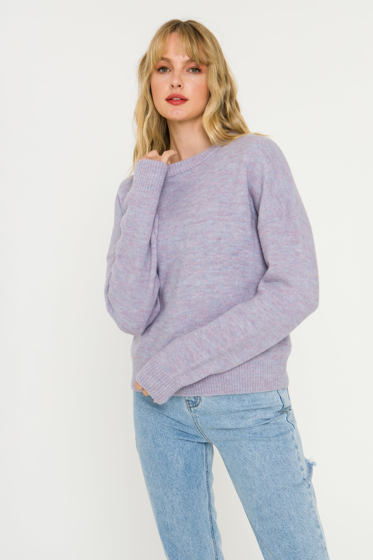 FREE THE ROSES - Round Neck Sweater - SWEATERS & KNITS available at Objectrare